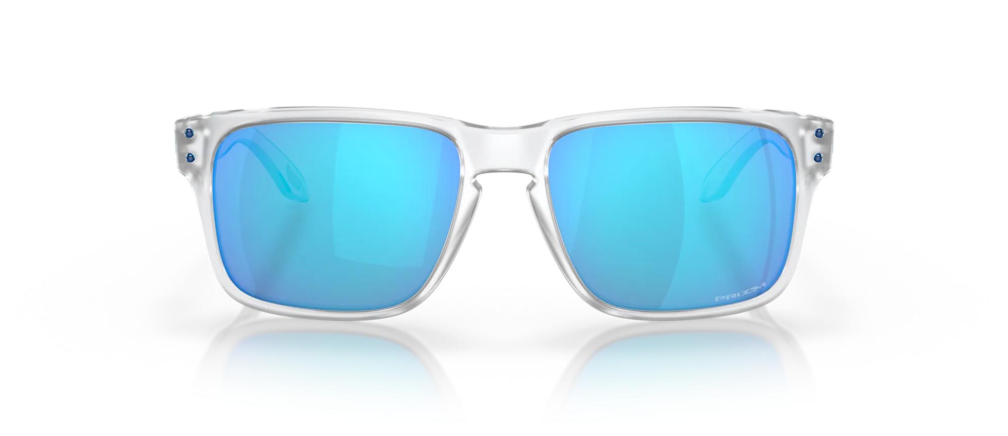Product gallery image number 5 for product Holbrook XS Sunglasses - Matte Clear - Prizm Sapphire Lens - Kids