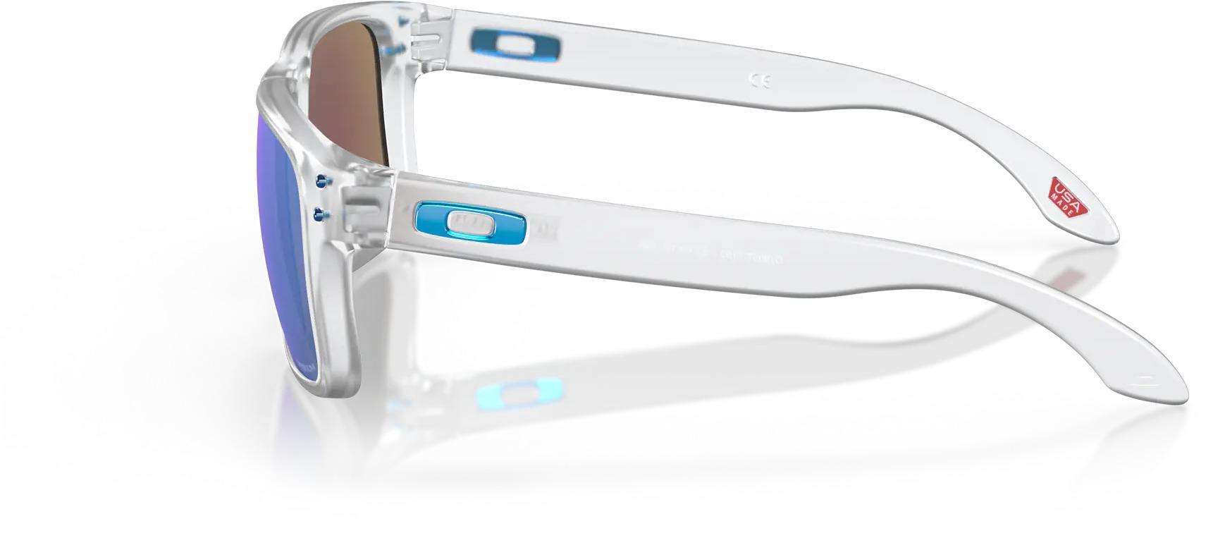 Product gallery image number 3 for product Holbrook XS Sunglasses - Matte Clear - Prizm Sapphire Lens - Kids