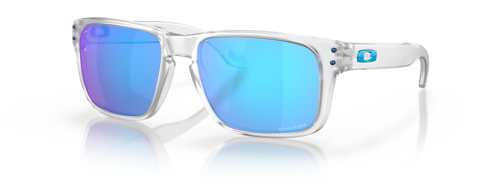 Product image for Holbrook XS Sunglasses - Matte Clear - Prizm Sapphire Lens - Kids
