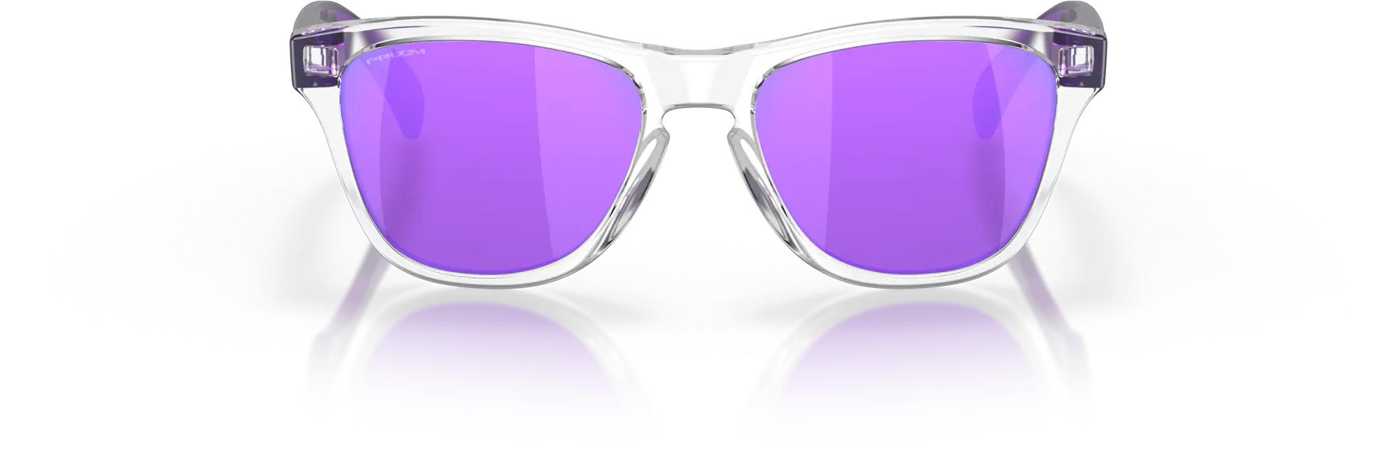Product gallery image number 6 for product Frogskins XXS Sunglasses - Clear - Prizm Violet Iridium Lens - Youth