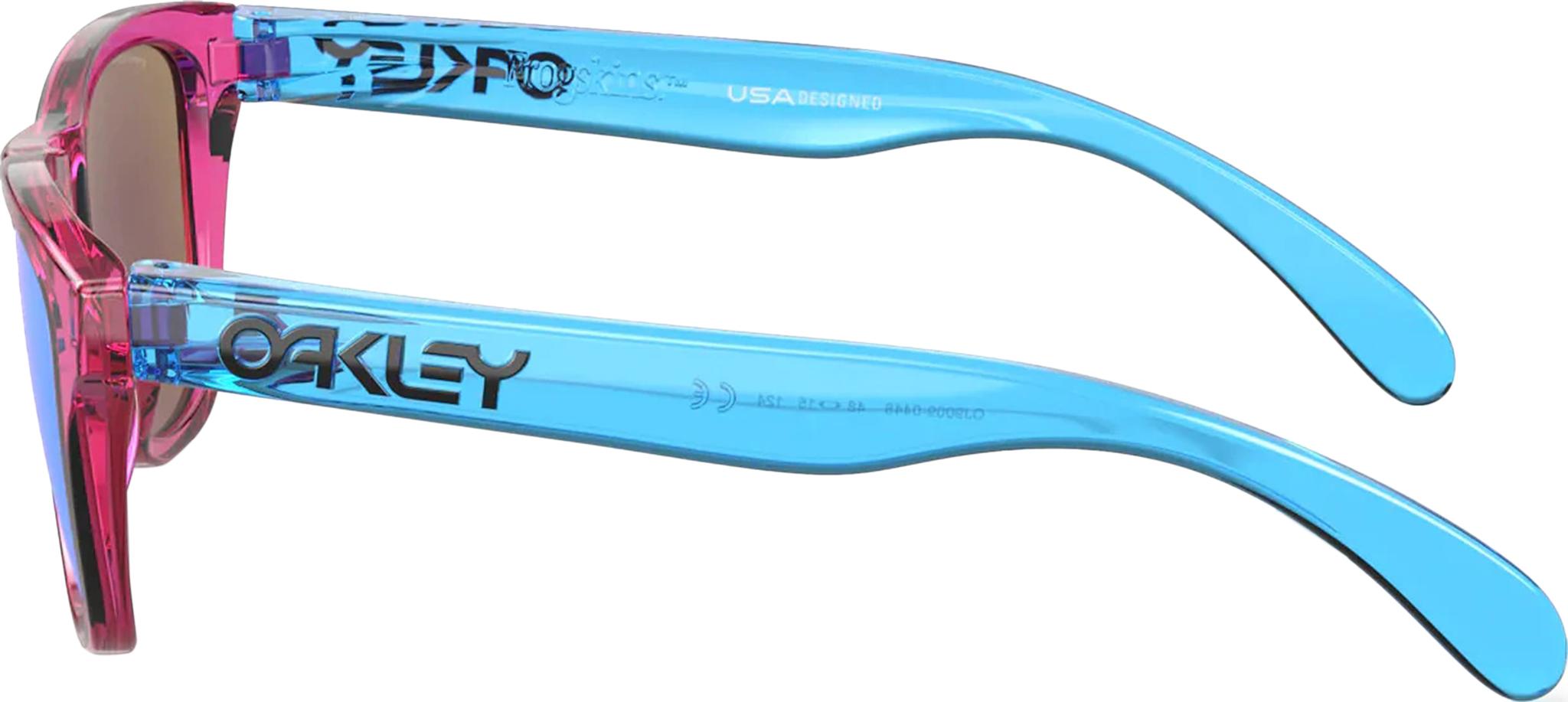 Product gallery image number 10 for product Frogskins XXS Sunglasses - Clear - Prizm Violet Iridium Lens - Youth