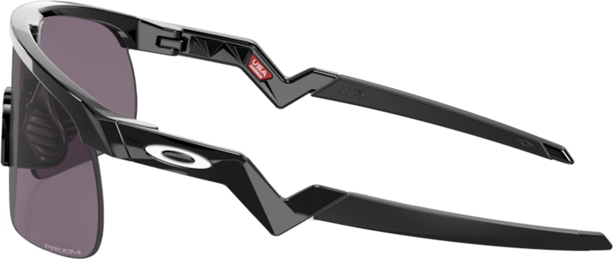 Product gallery image number 5 for product Resistor Sunglasses - Polished Black - Prizm Grey Lens - Youth