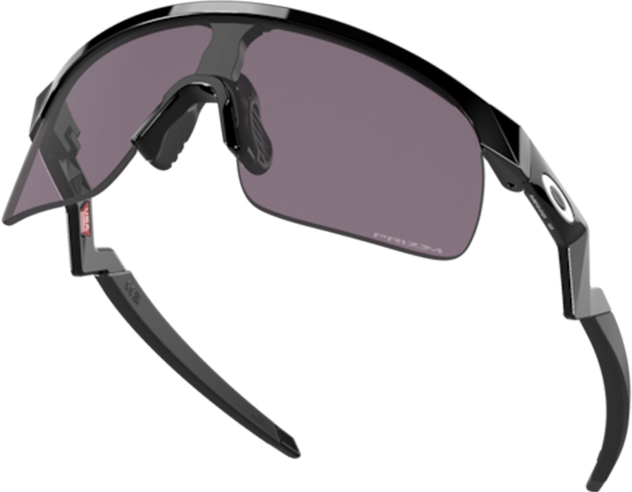 Product gallery image number 6 for product Resistor Sunglasses - Polished Black - Prizm Grey Lens - Youth