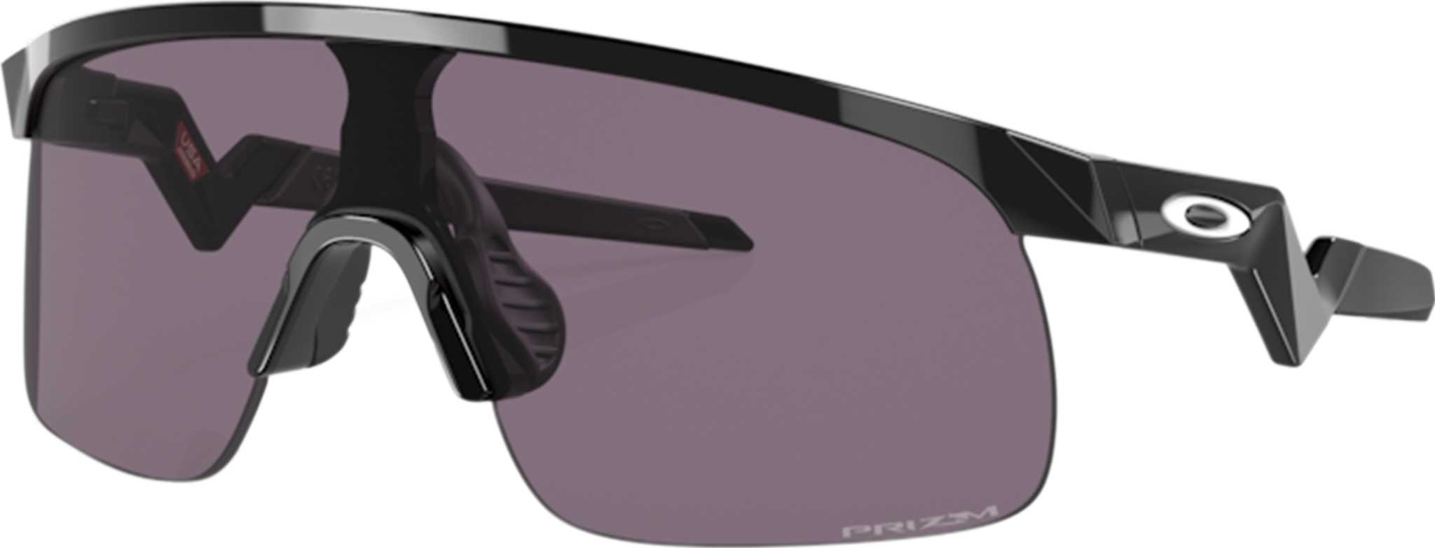 Product image for Resistor Sunglasses - Polished Black - Prizm Grey Lens - Youth