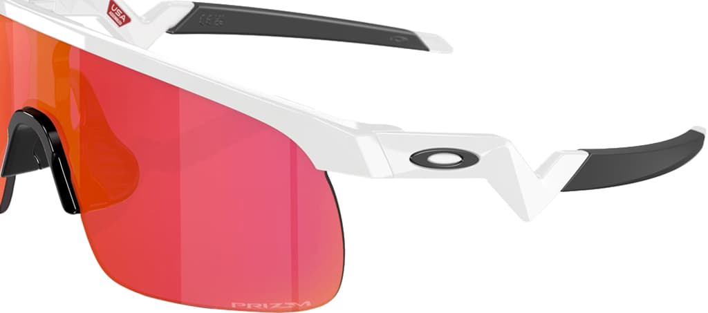 Product gallery image number 3 for product Resistor Sunglasses - Polished White - Prizm Field Lens - Youth