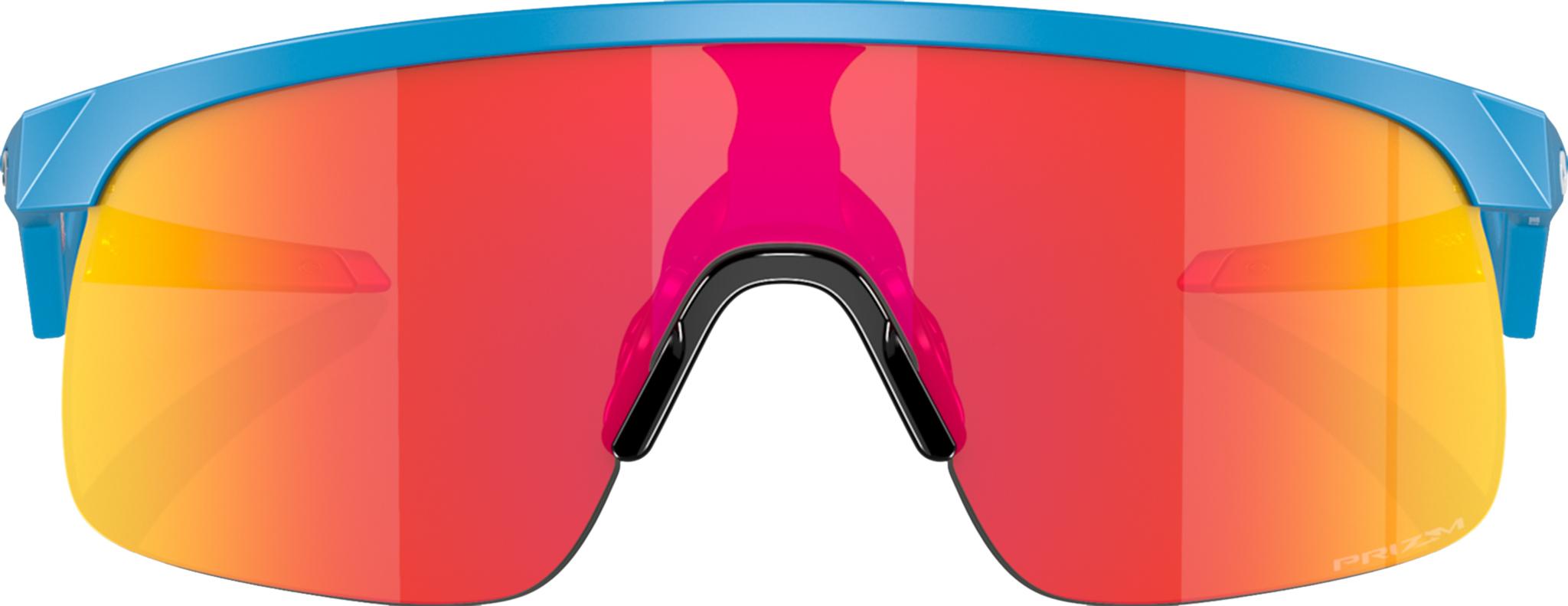 Product gallery image number 5 for product Resistor Sunglasses - Sky Blue - Prizm Ruby Iridium Lens - Youth