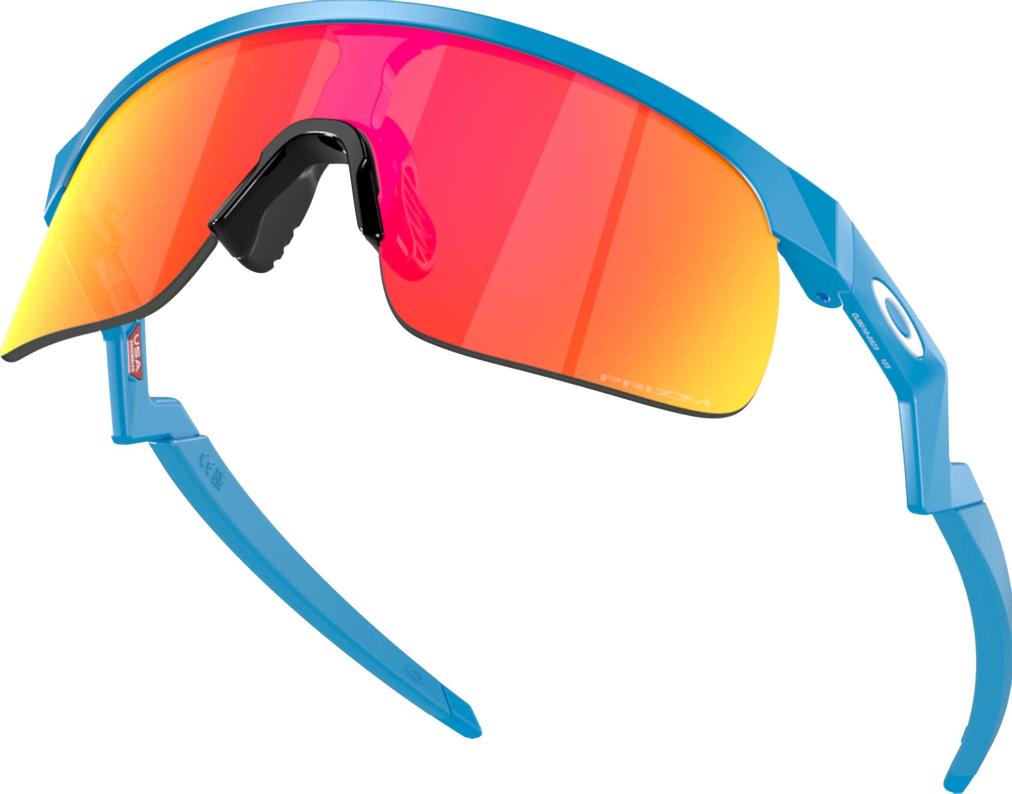 Product gallery image number 7 for product Resistor Sunglasses - Sky Blue - Prizm Ruby Iridium Lens - Youth