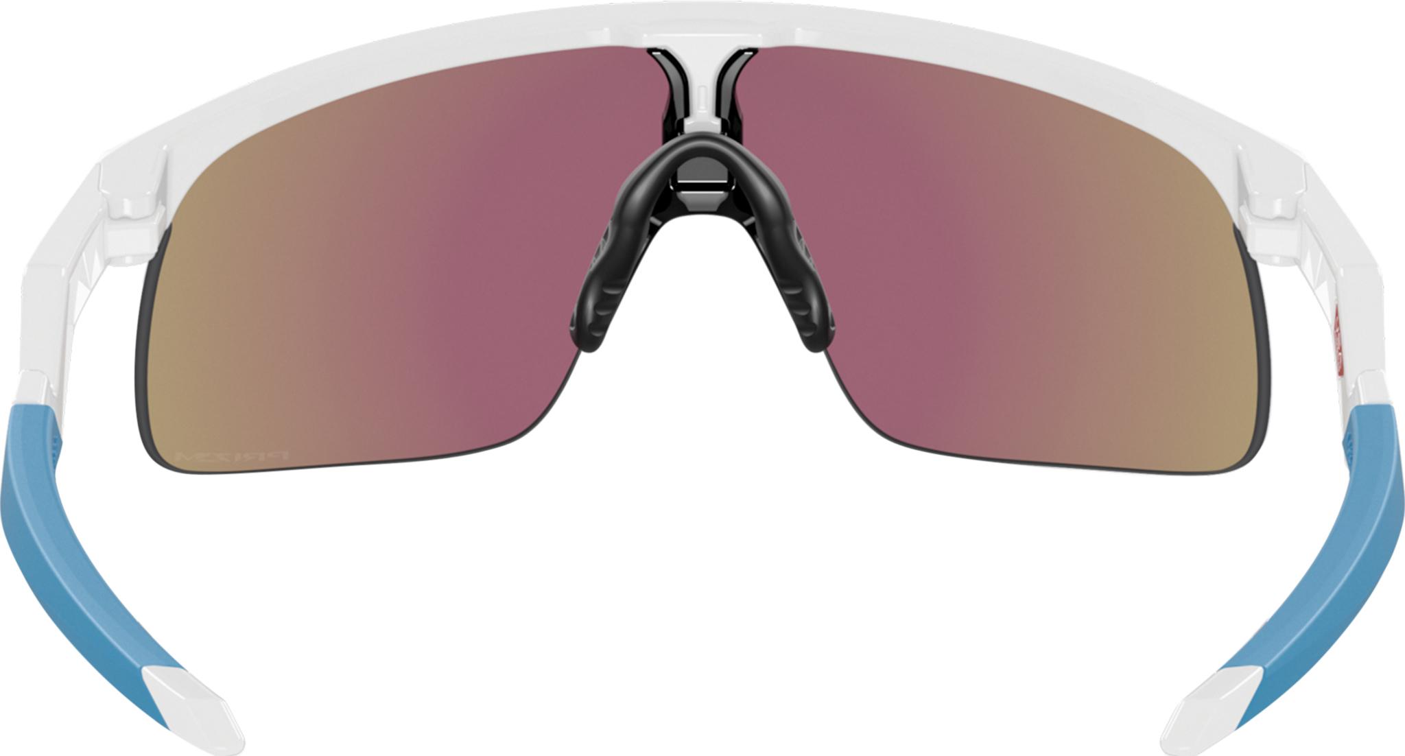 Product gallery image number 2 for product Resistor Sunglasses - Polished White - Prizm Sapphire Iridium Lens - Youth