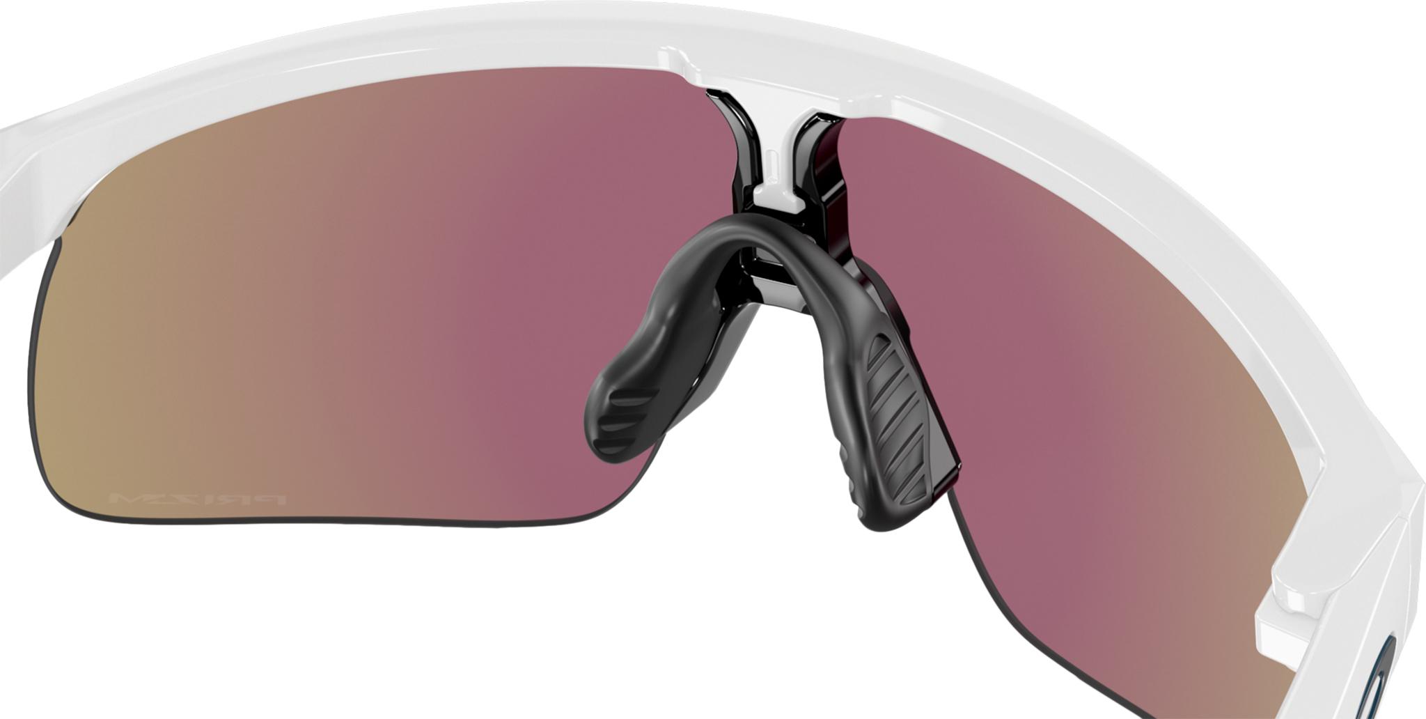 Product gallery image number 3 for product Resistor Sunglasses - Polished White - Prizm Sapphire Iridium Lens - Youth