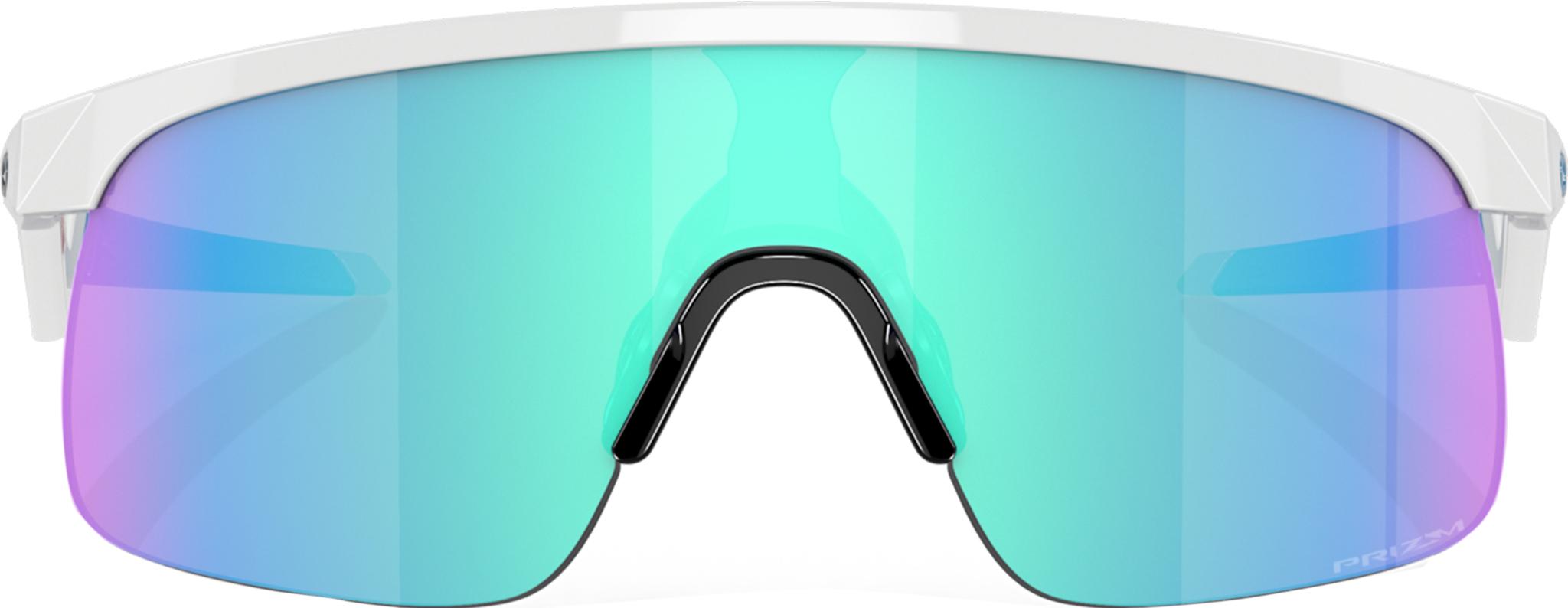 Product gallery image number 5 for product Resistor Sunglasses - Polished White - Prizm Sapphire Iridium Lens - Youth