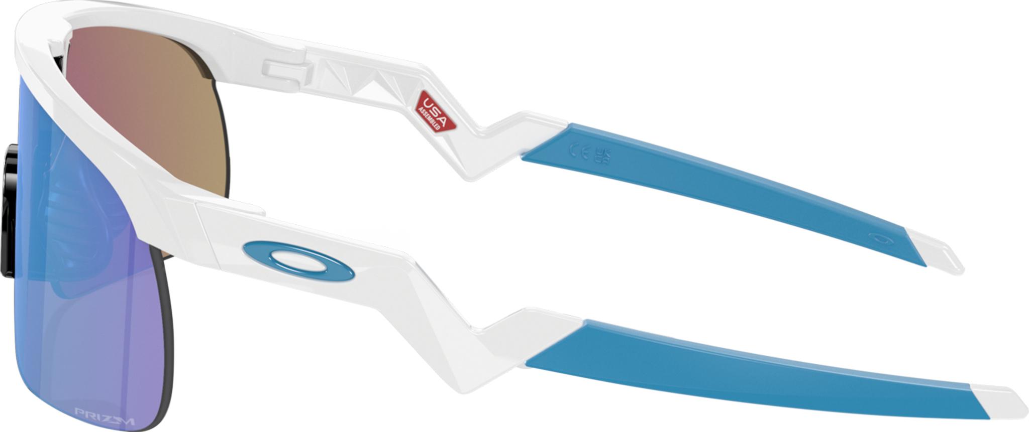 Product gallery image number 6 for product Resistor Sunglasses - Polished White - Prizm Sapphire Iridium Lens - Youth