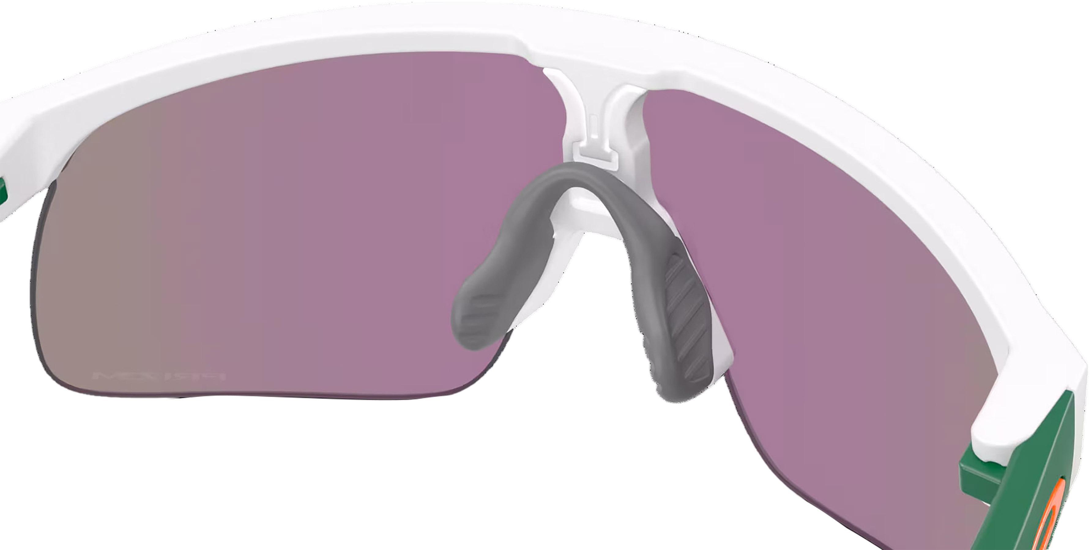 Product gallery image number 4 for product Resistor Sunglasses - Matte White - Prizm Jade Lens - Youth