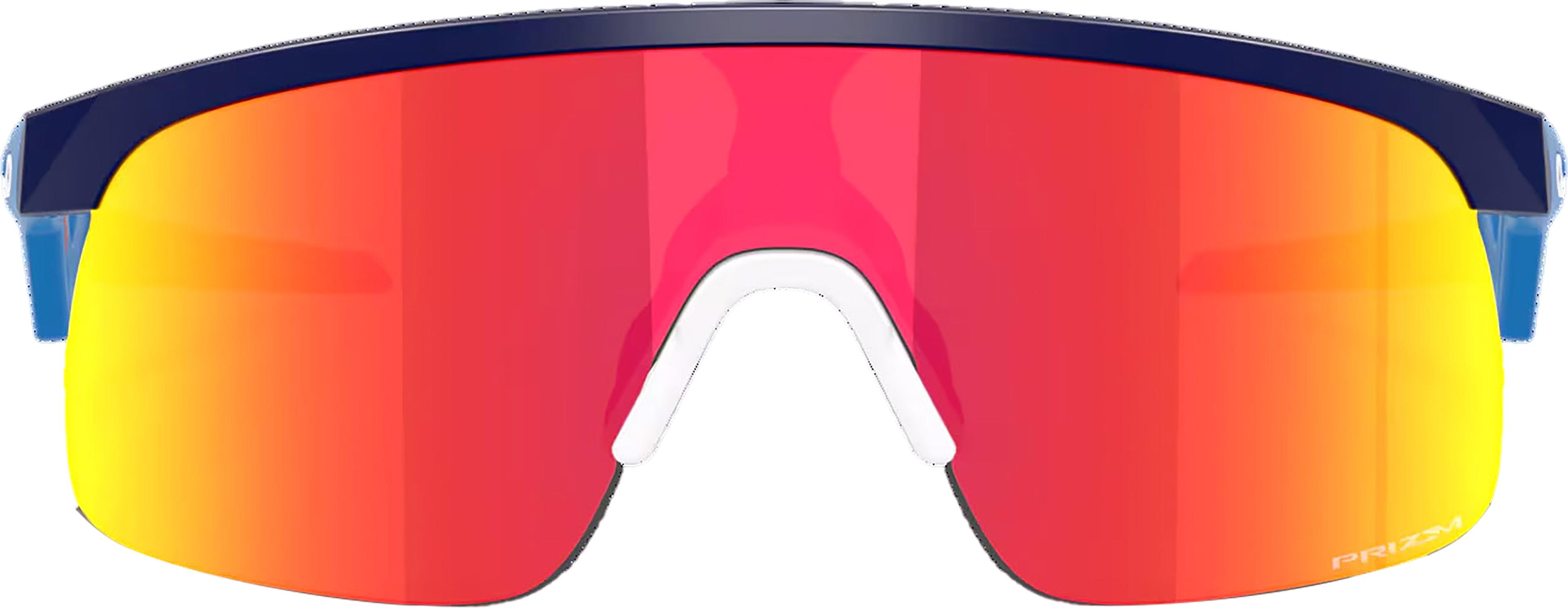 Product gallery image number 5 for product Resistor Sunglasses - Matte Navy - Prizm Ruby Lens - Youth