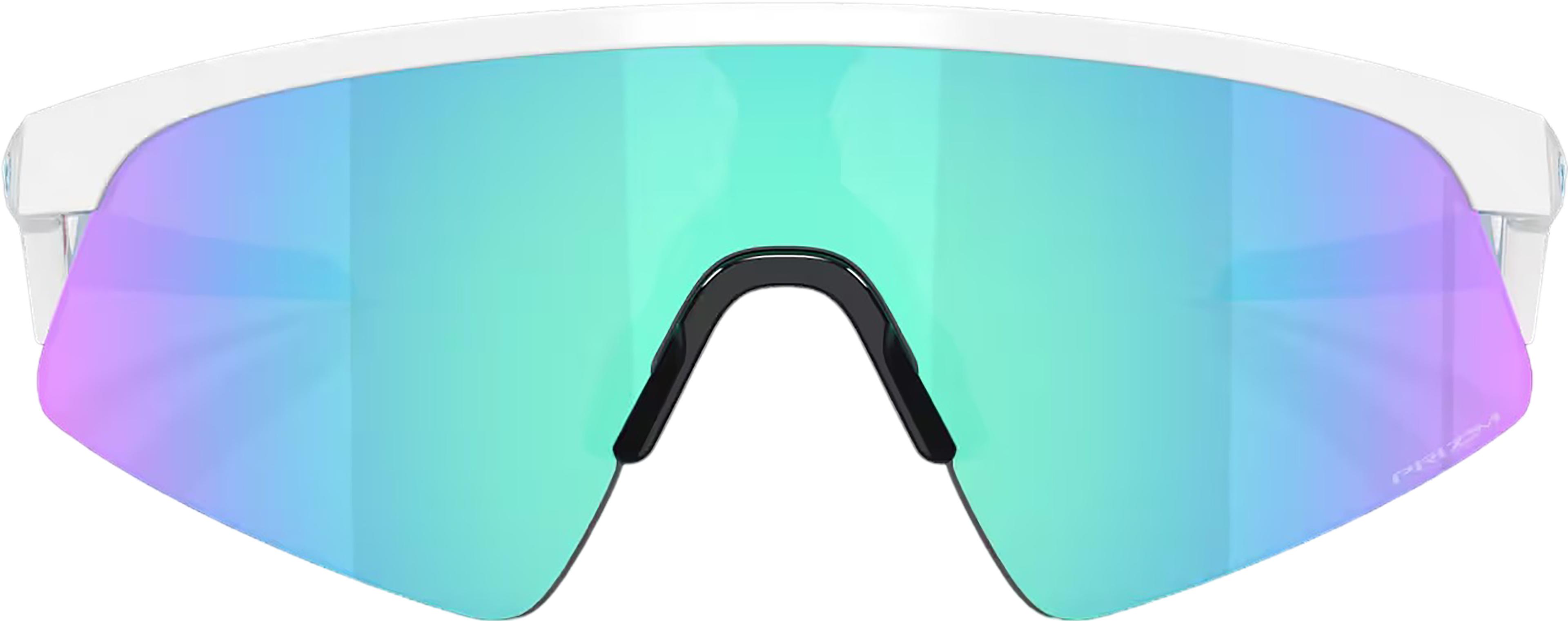 Product gallery image number 4 for product Resistor Sweep Sunglasses - Polished White - Prizm Sapphire Lens - Youth