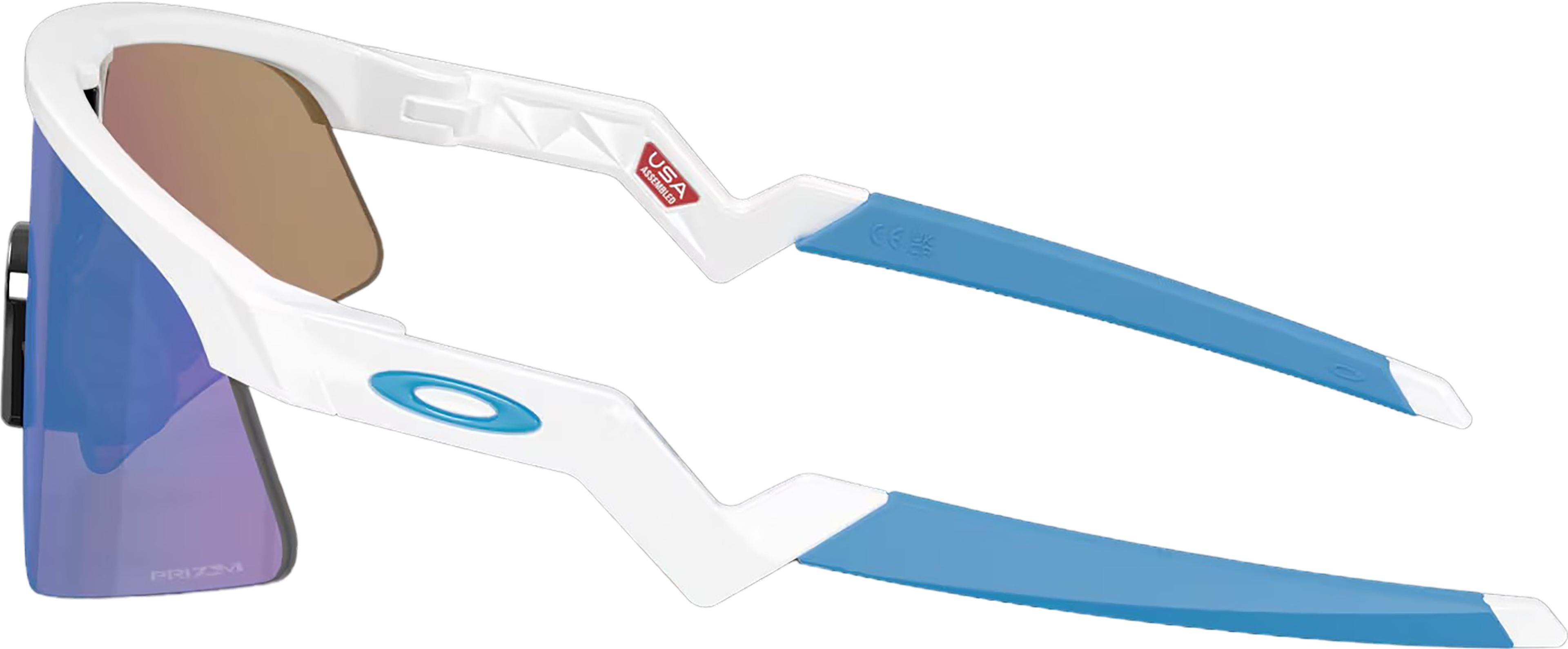 Product gallery image number 5 for product Resistor Sweep Sunglasses - Polished White - Prizm Sapphire Lens - Youth