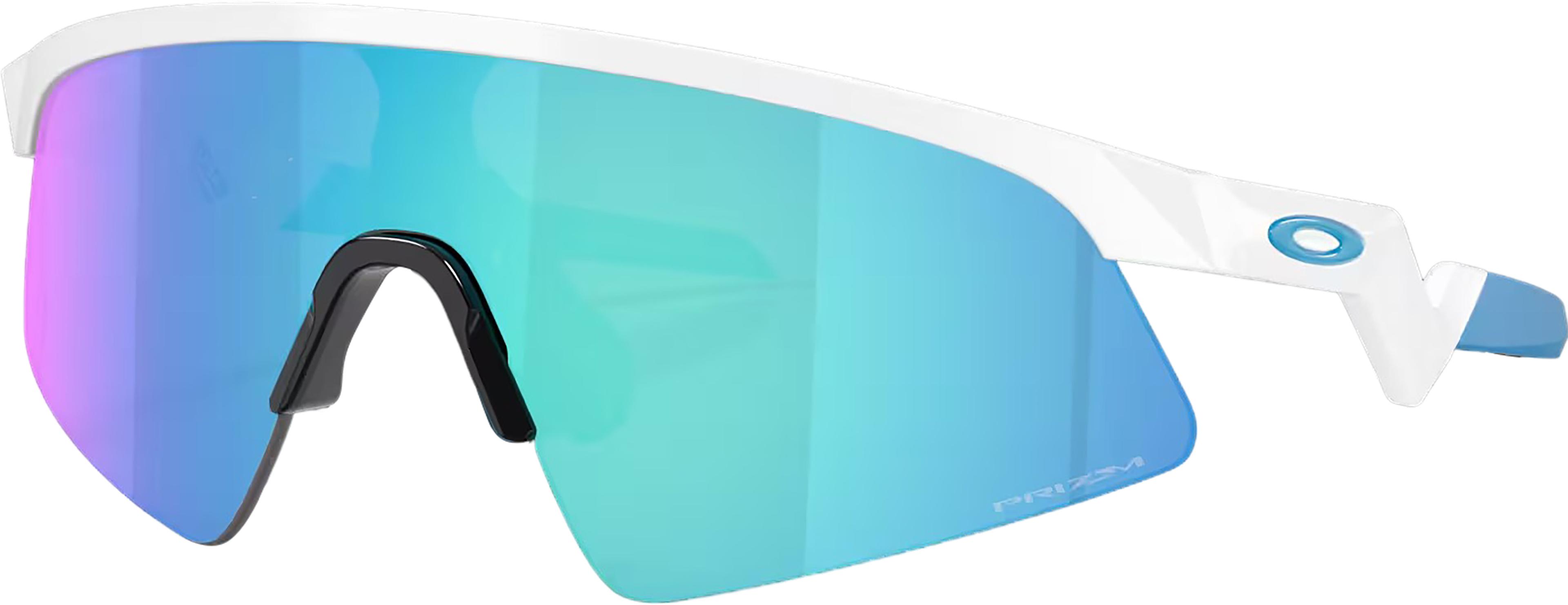Product image for Resistor Sweep Sunglasses - Polished White - Prizm Sapphire Lens - Youth