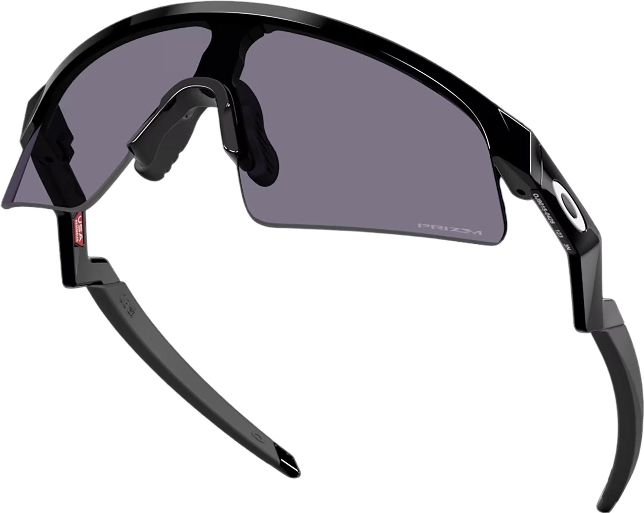 Product gallery image number 2 for product Resistor Sweep Sunglasses - Polished Black - Prizm Grey Lens - Youth