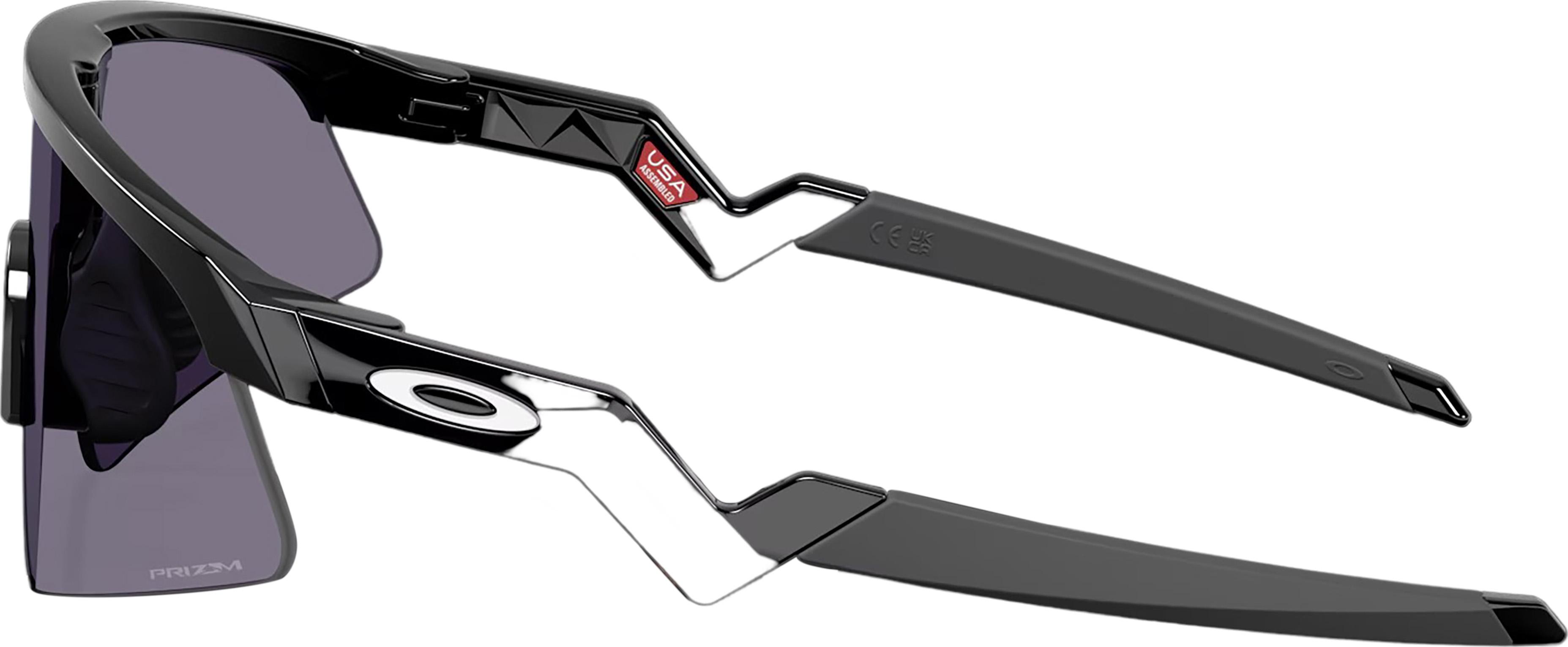 Product gallery image number 4 for product Resistor Sweep Sunglasses - Polished Black - Prizm Grey Lens - Youth