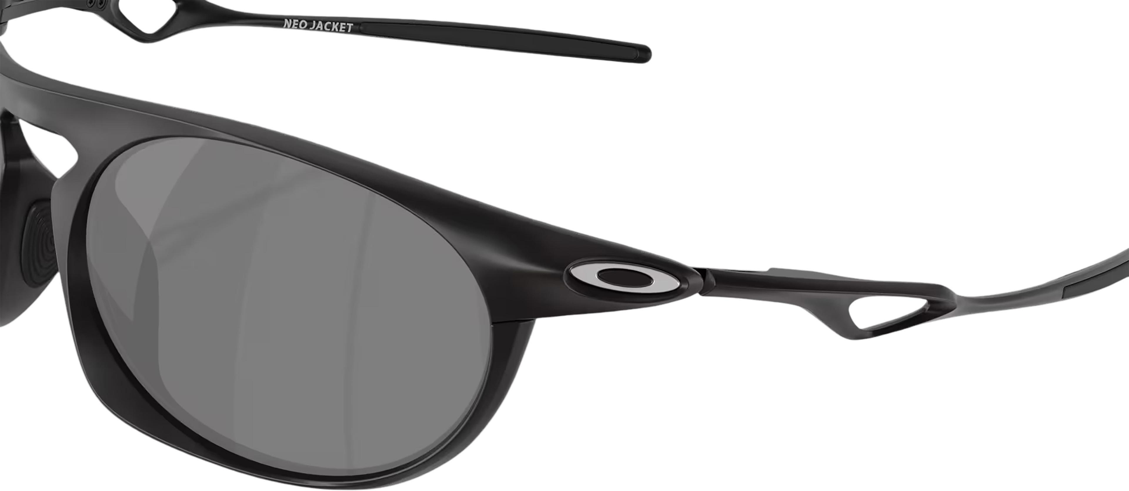 Product gallery image number 4 for product Neo Jacket Sunglasses - Matte Black - Prizm Black Lens - Men's