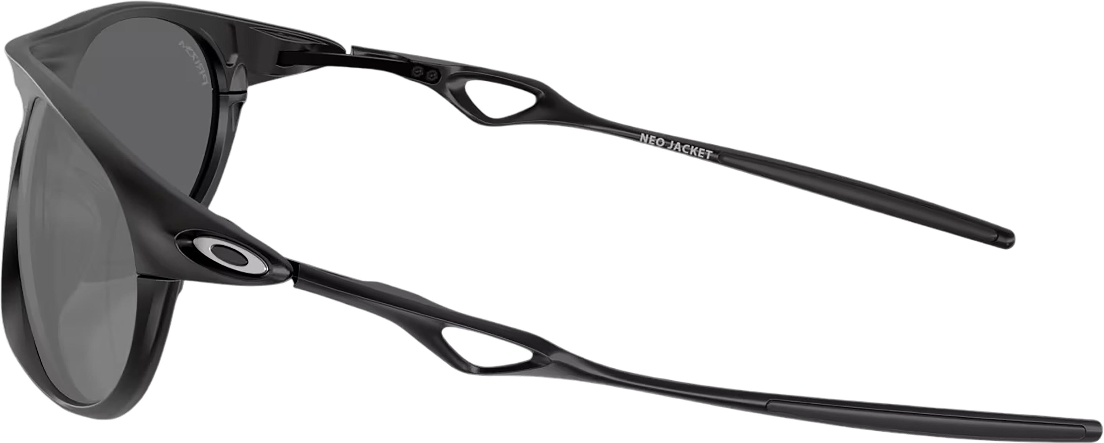 Product gallery image number 3 for product Neo Jacket Sunglasses - Matte Black - Prizm Black Lens - Men's