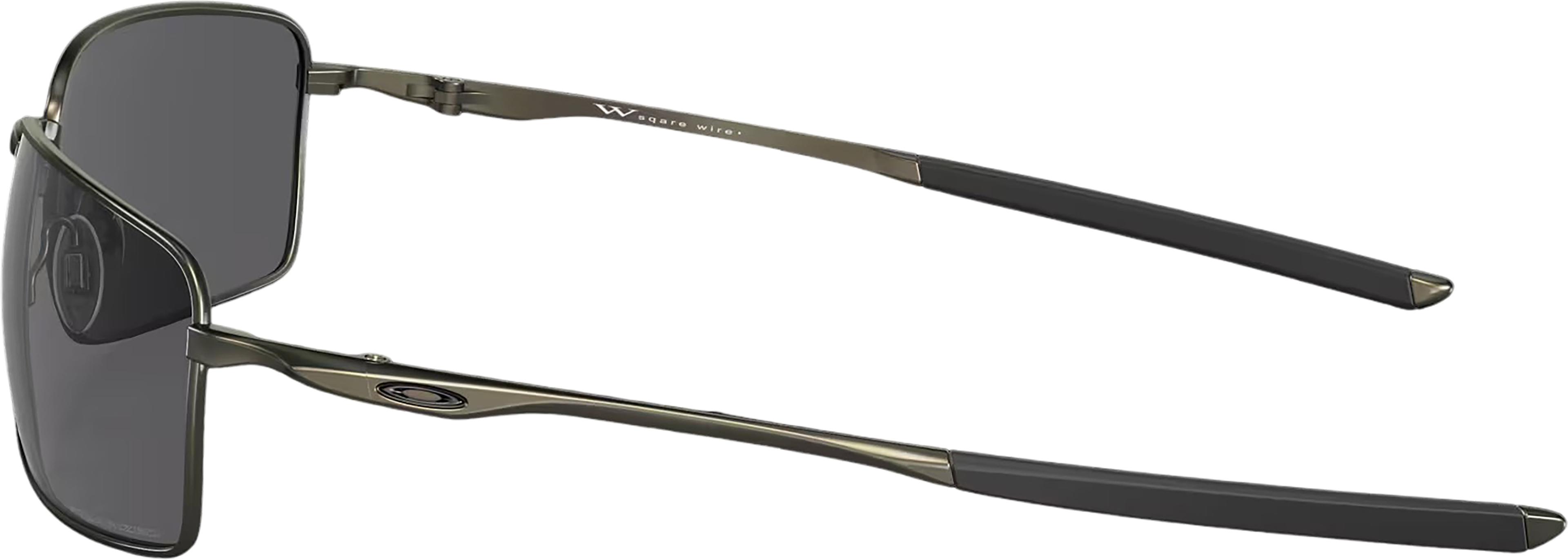 Product gallery image number 4 for product Square Wire Sunglasses