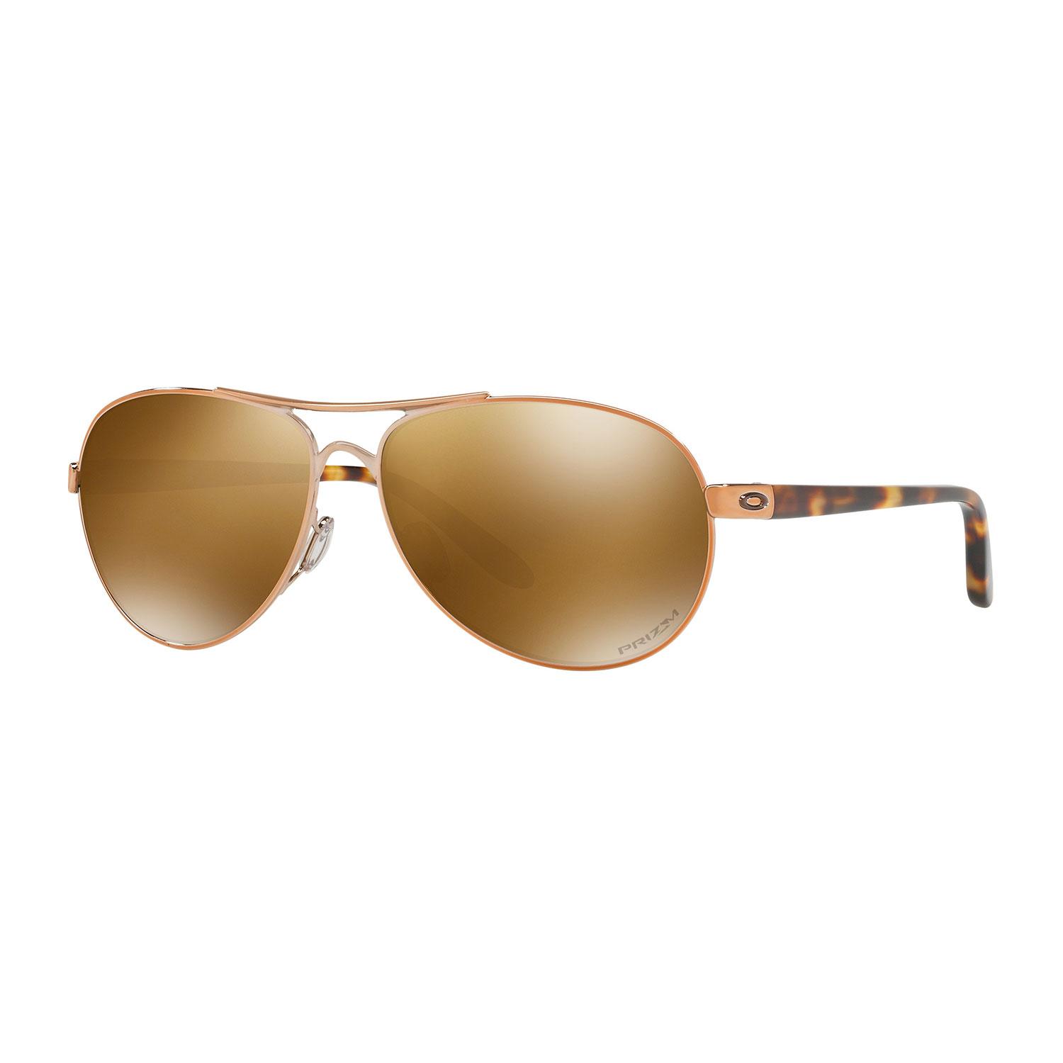 Product gallery image number 1 for product Feedback Sunglasses - Rose Gold - Prizm Tungsten Iridium Polarized Lens - Women's
