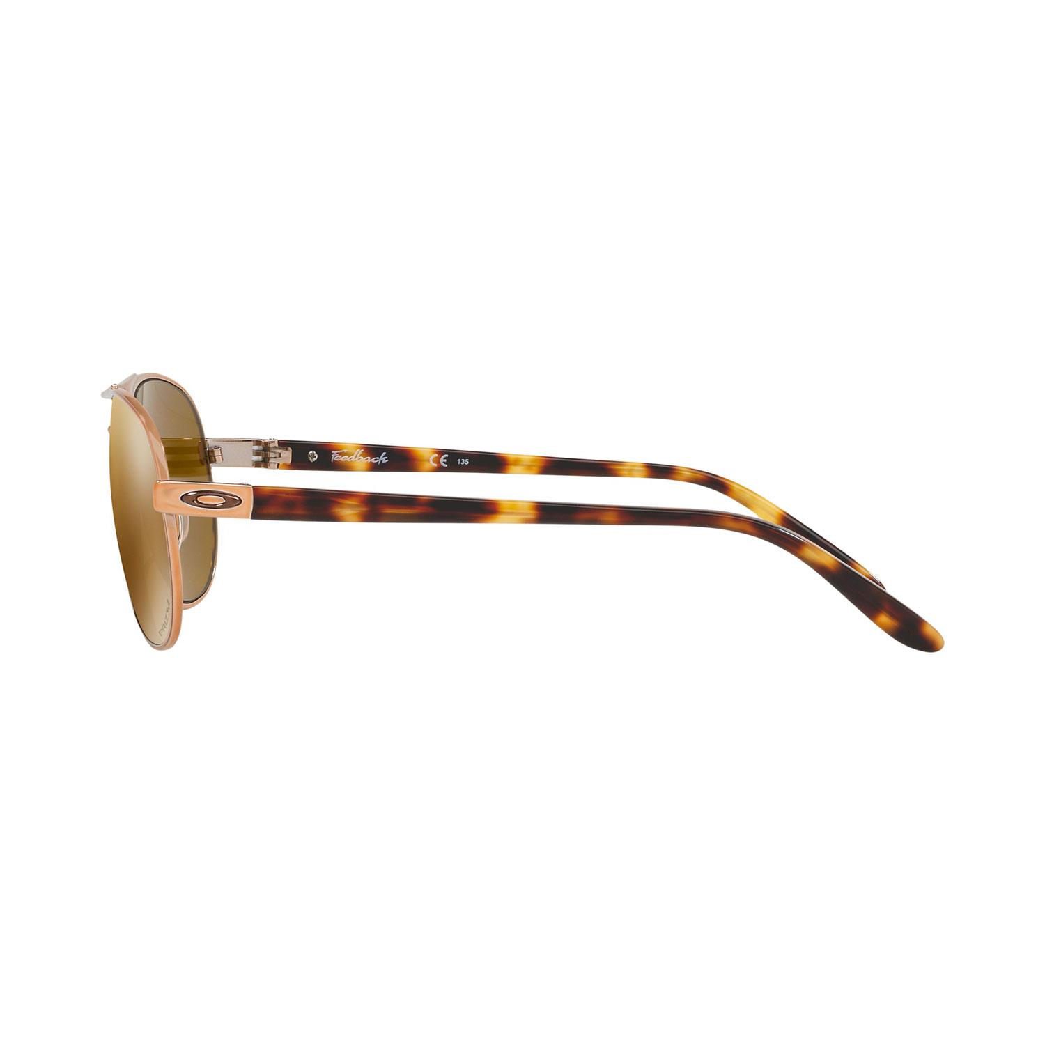 Product gallery image number 2 for product Feedback Sunglasses - Rose Gold - Prizm Tungsten Iridium Polarized Lens - Women's