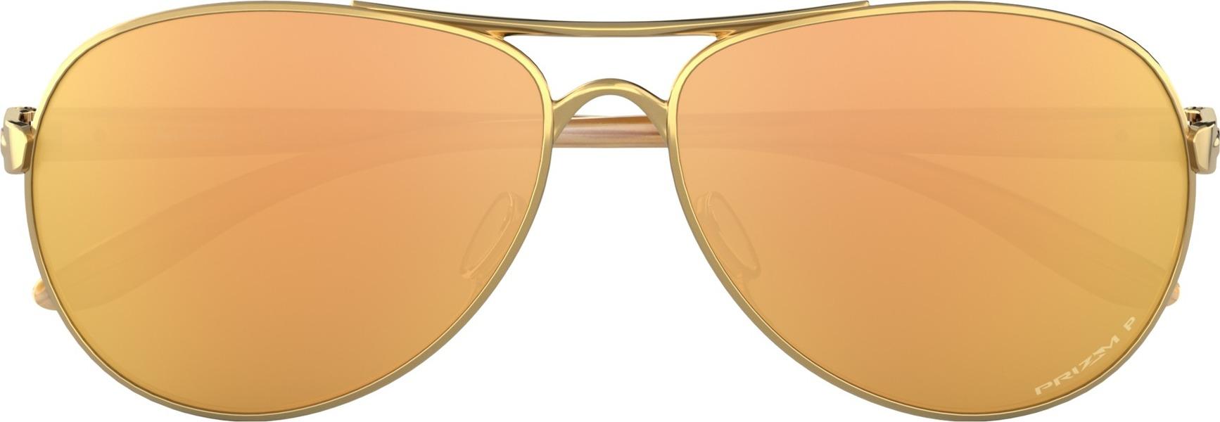 Product gallery image number 2 for product Feedback Sunglasses - Polished Gold - Brown Gradient Polarized Lens - Women's