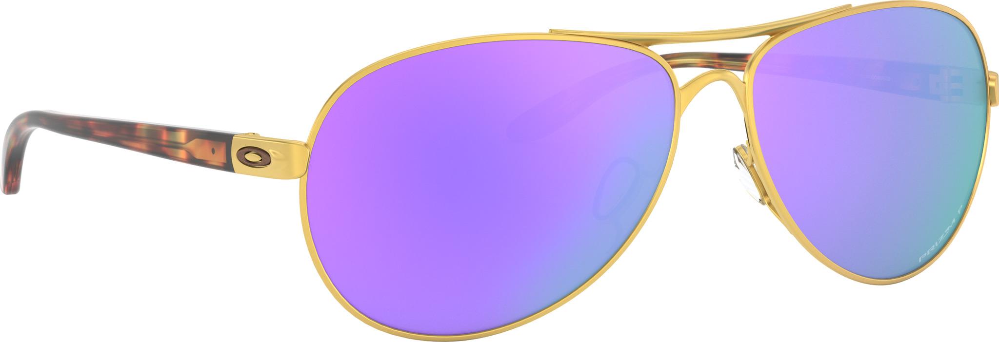 Product gallery image number 2 for product Feedback Sunglasses - Satin Gold - Prizm Violet Iridium Polarized Lens