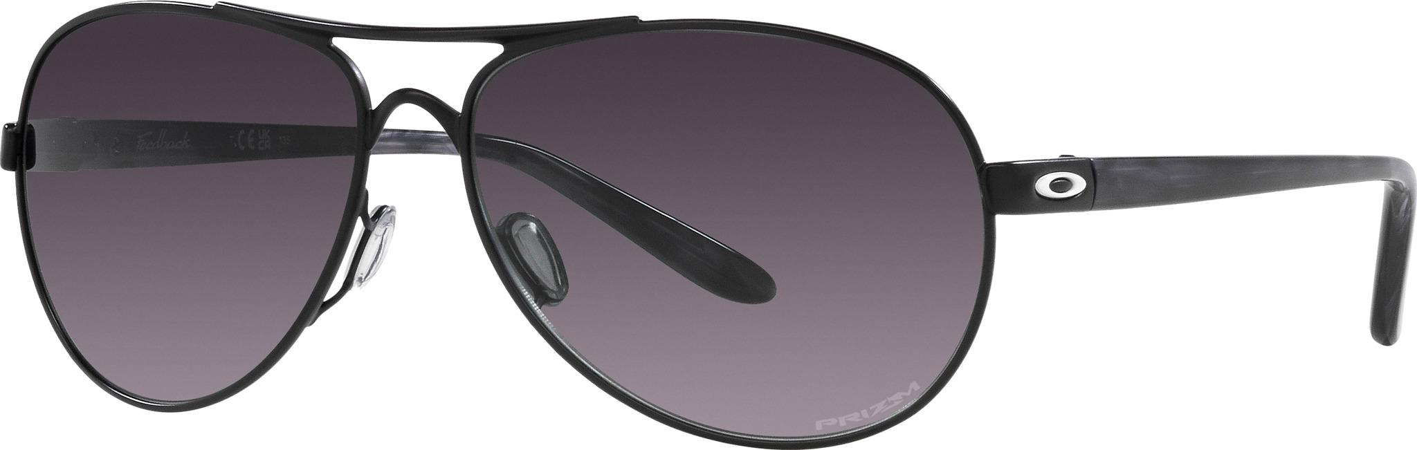 Product image for Feedback Sunglasses - Satin Black - Prizm Grey Gardient Lens - Women's