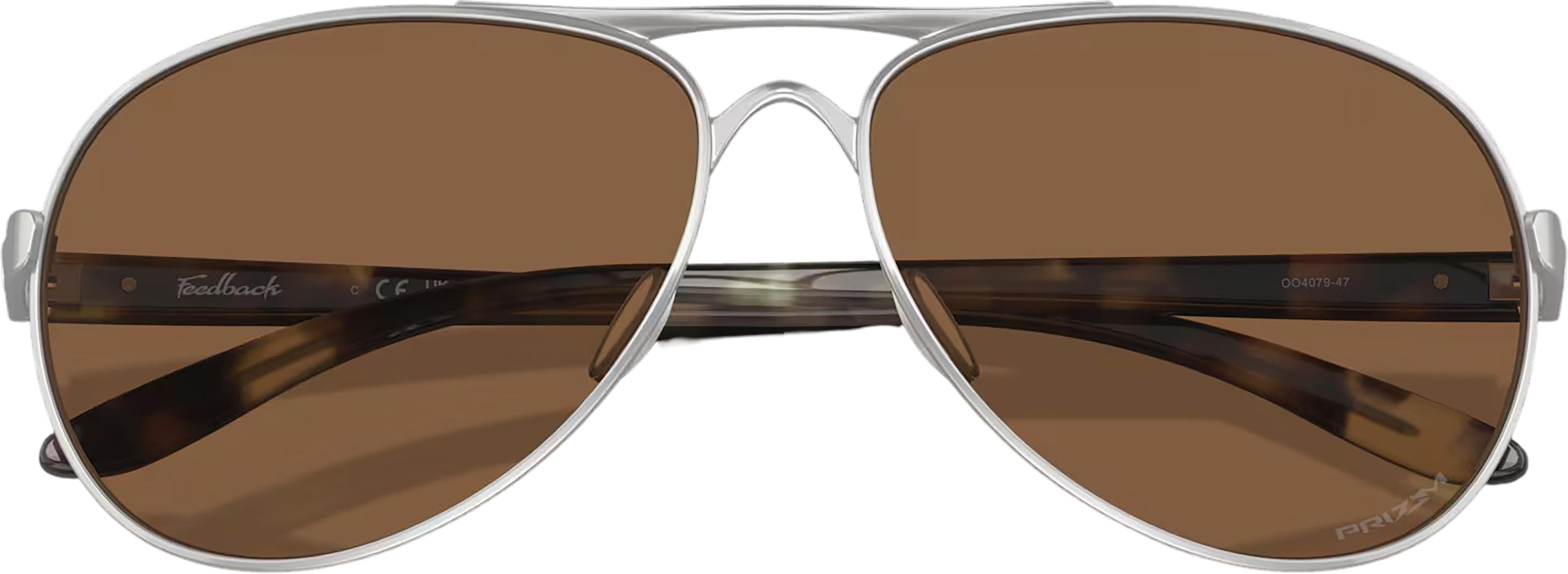 Numéro de l'image de la galerie de produits 4 pour le produit Lunettes de soleil Feedback - Satin Chrome - Verres Prizm Bronze - Femme