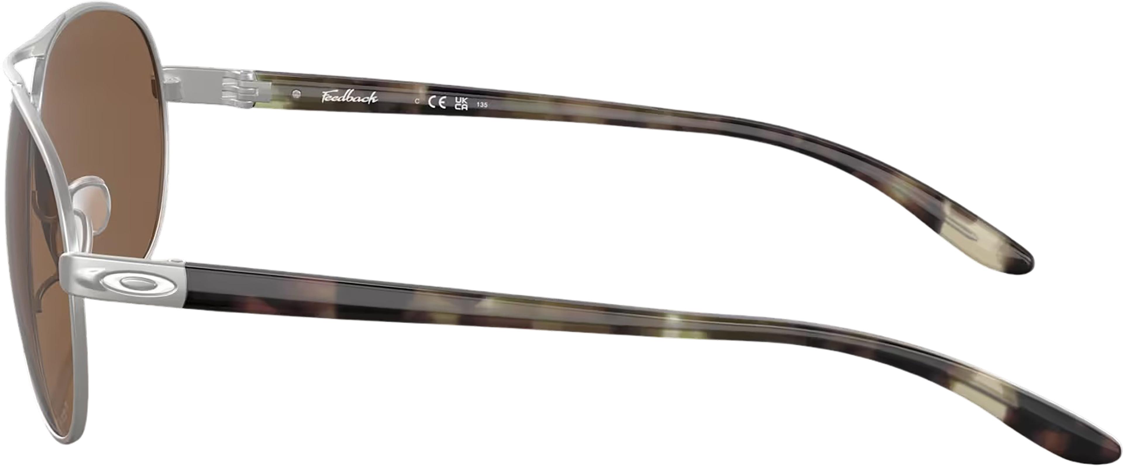 Numéro de l'image de la galerie de produits 6 pour le produit Lunettes de soleil Feedback - Satin Chrome - Verres Prizm Bronze - Femme