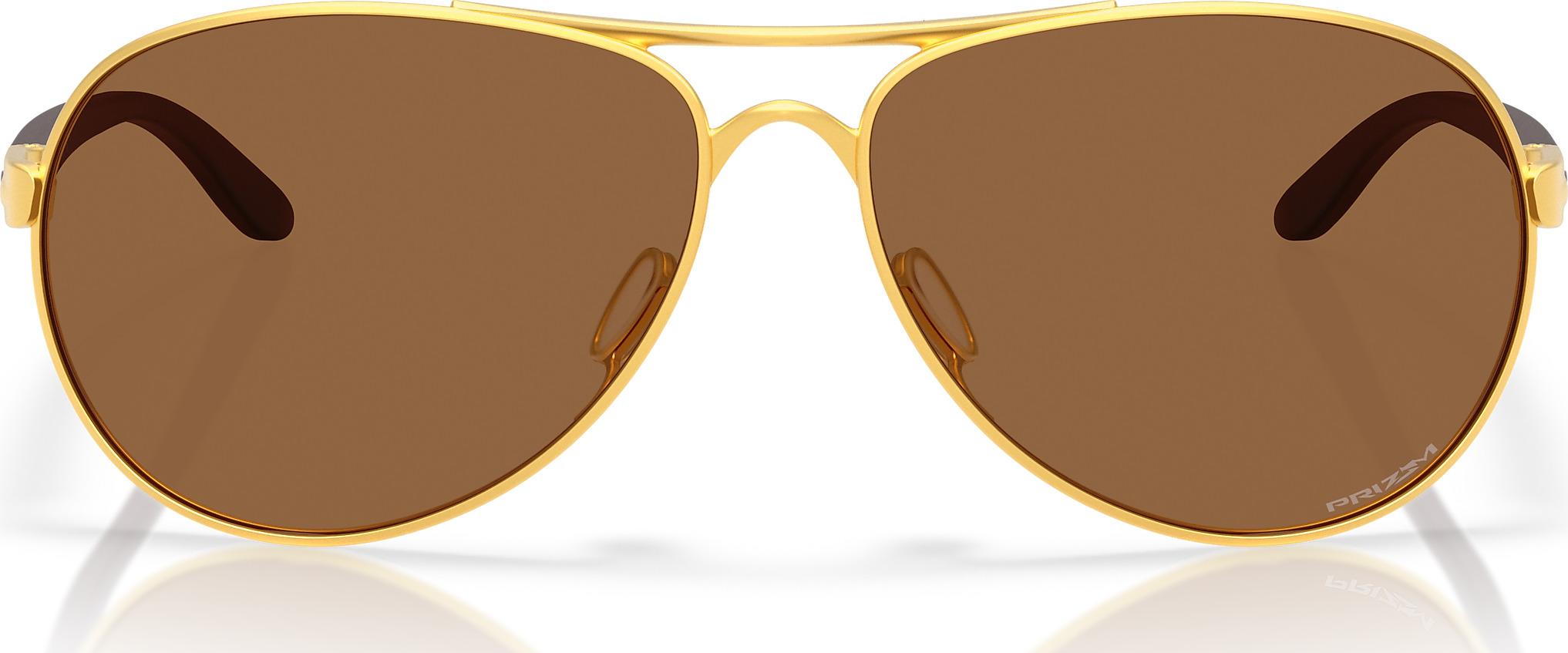 Product gallery image number 4 for product Feedback Sunglasses - Satin Gold - Prizm Bronze Lens - Women's