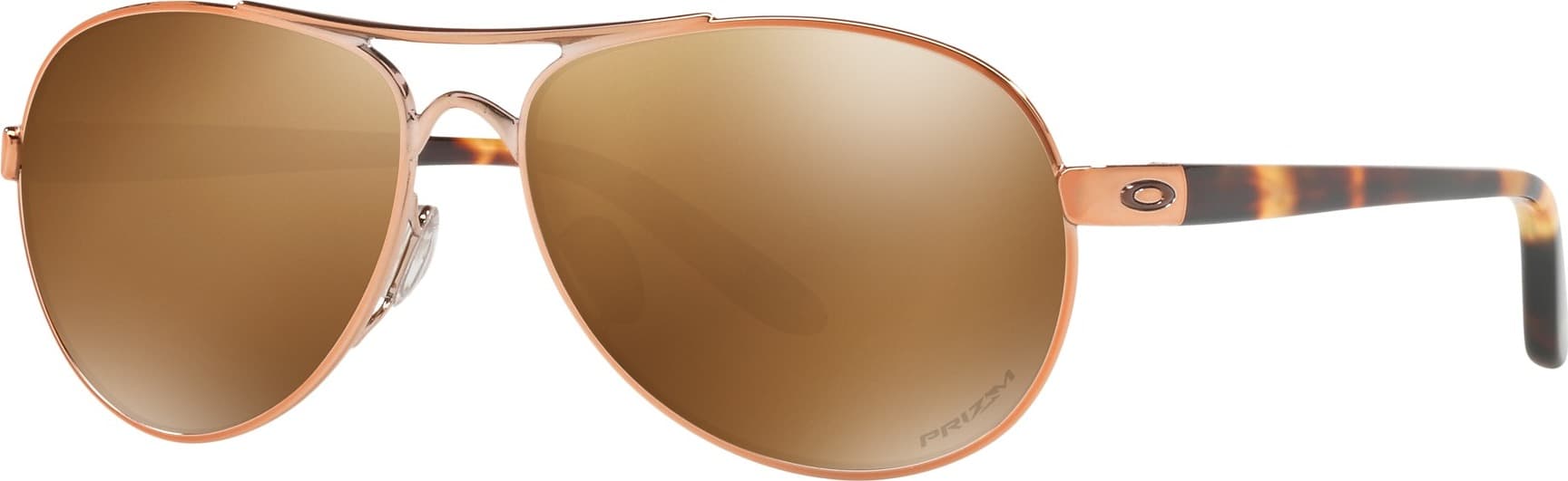 Product gallery image number 1 for product Tie Breaker Sunglasses - Rose Gold - Prizm Tungsten Iridium Polarized Lens - Women's