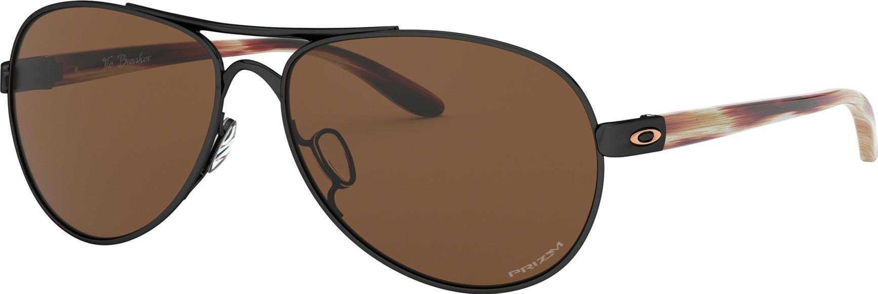 Product gallery image number 1 for product Tie Breaker Sunglasses - Polished Black - Prizm Tungsten Lens - Women's