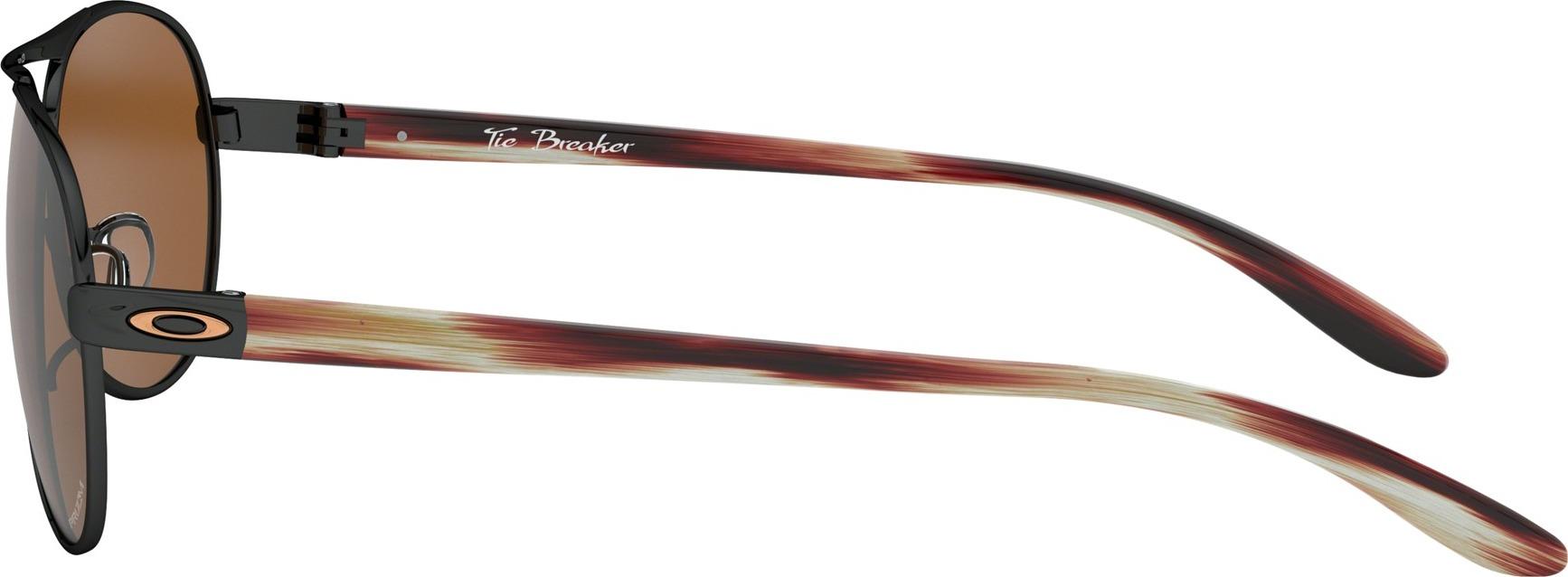 Product gallery image number 4 for product Tie Breaker Sunglasses - Polished Black - Prizm Tungsten Lens - Women's