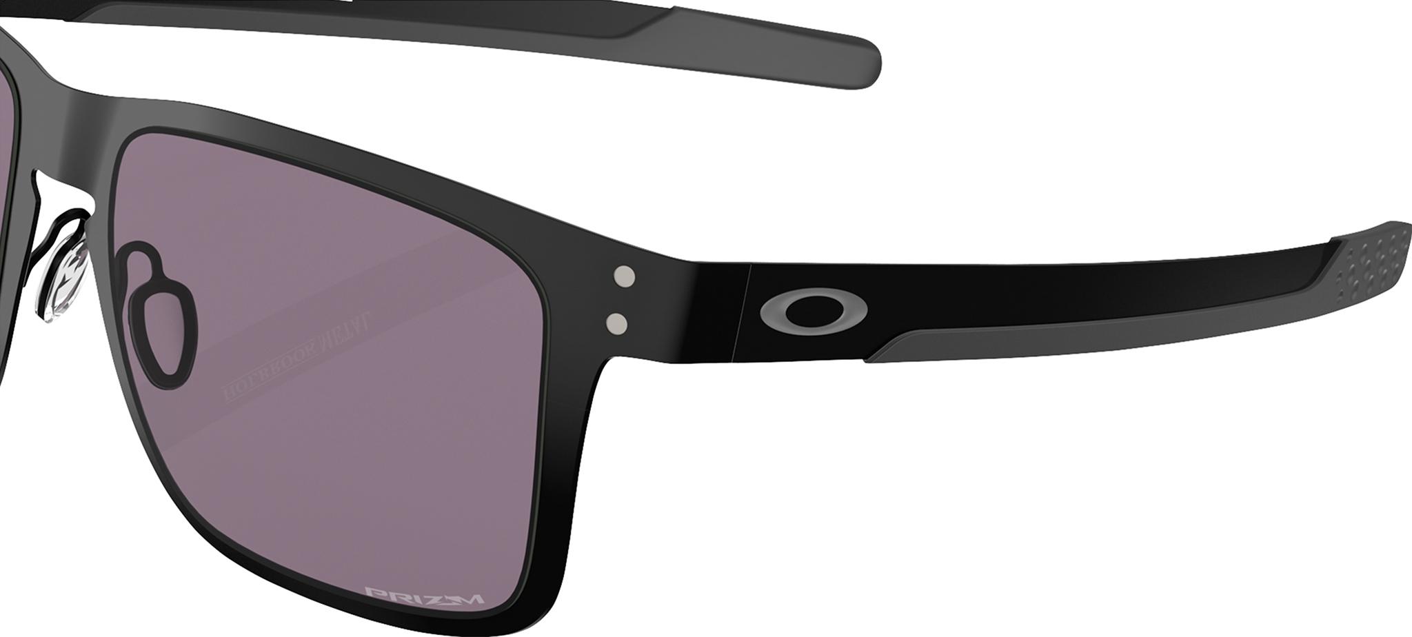 Product gallery image number 2 for product Holbrook Metal Sunglasses - Matte Black - Prizm Grey Lens