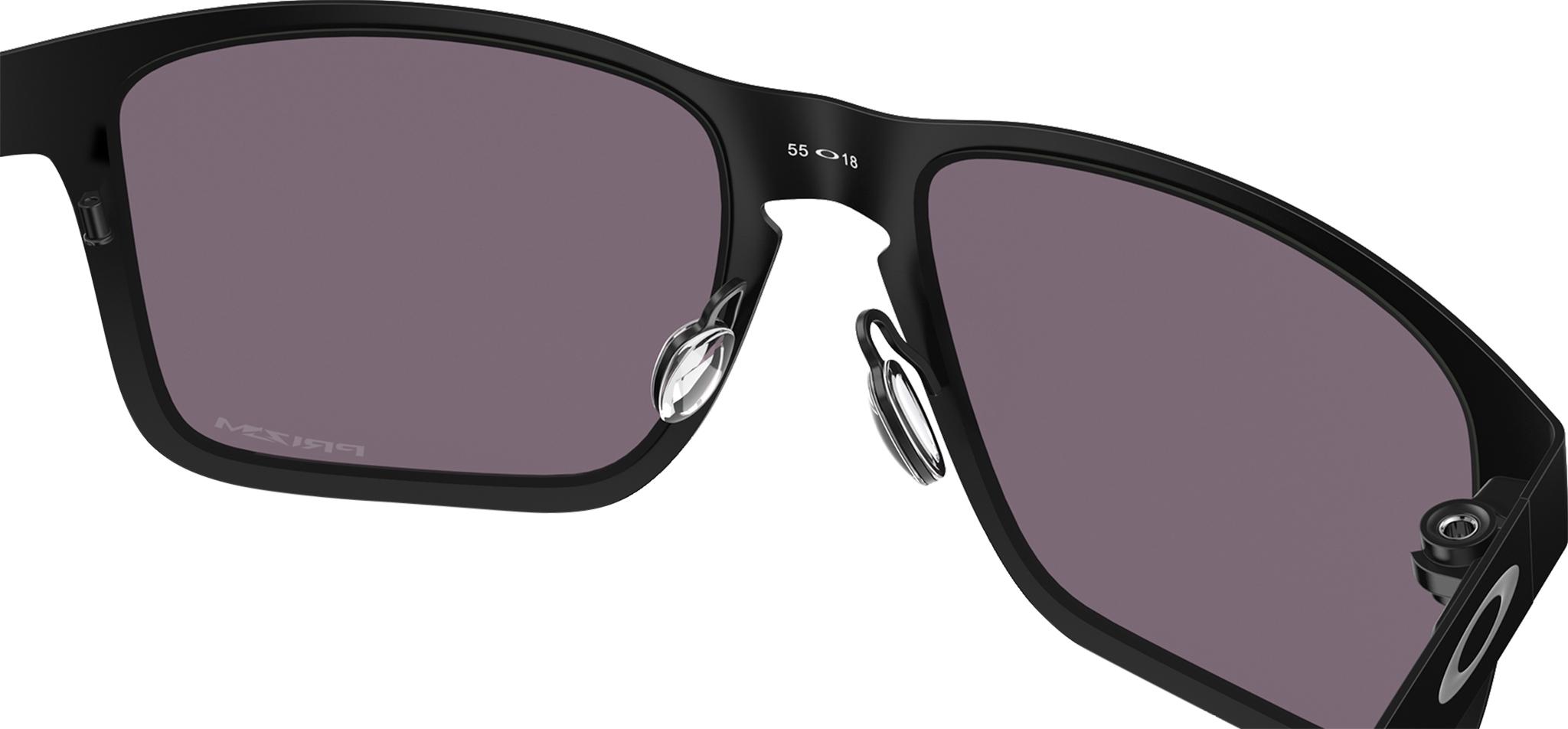 Product gallery image number 6 for product Holbrook Metal Sunglasses - Matte Black - Prizm Grey Lens