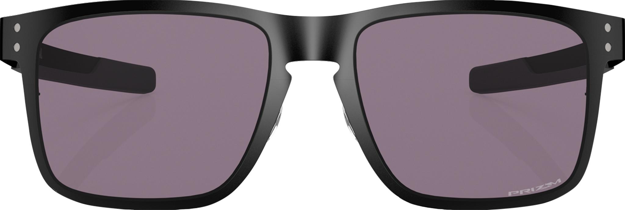 Product gallery image number 7 for product Holbrook Metal Sunglasses - Matte Black - Prizm Grey Lens