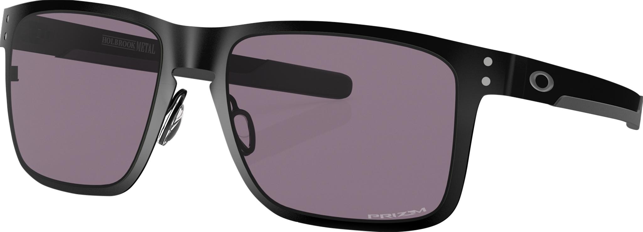 Product gallery image number 1 for product Holbrook Metal Sunglasses - Matte Black - Prizm Grey Lens