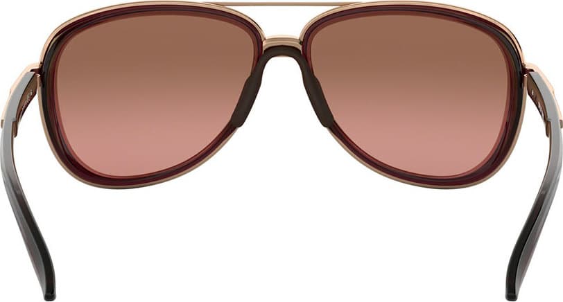 Product gallery image number 5 for product Split Time Sunglasses - Crystal Raspberry and Rose Gold - G40 Black Gradient Lens