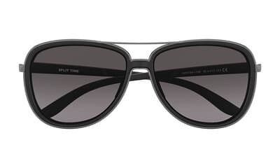 Numéro de l'image de la galerie de produits 4 pour le produit Lunettes de soleil Split Time - Velvet Black - Lentille Prizm Grey Gradient