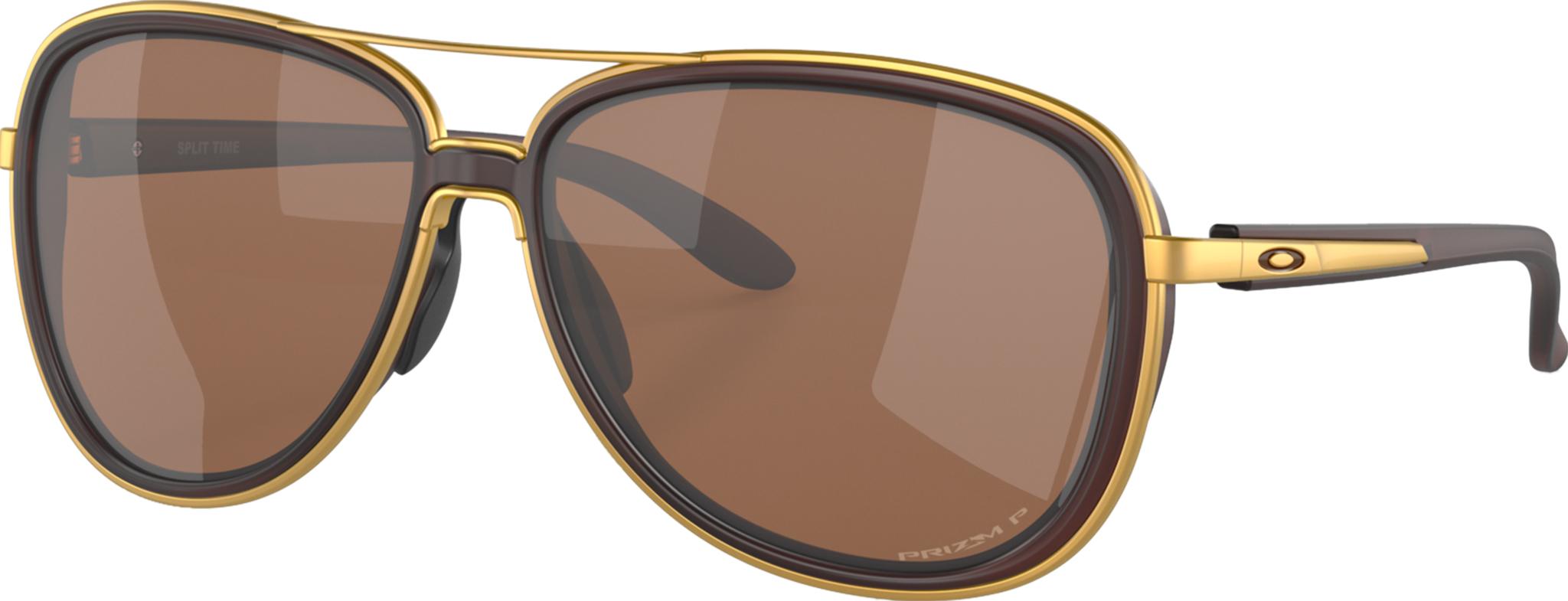 Image de produit pour Lunettes de soleil Split Time - Matte Rootbeer - Lentilles polarisées Prizm Tungsten Iridium
