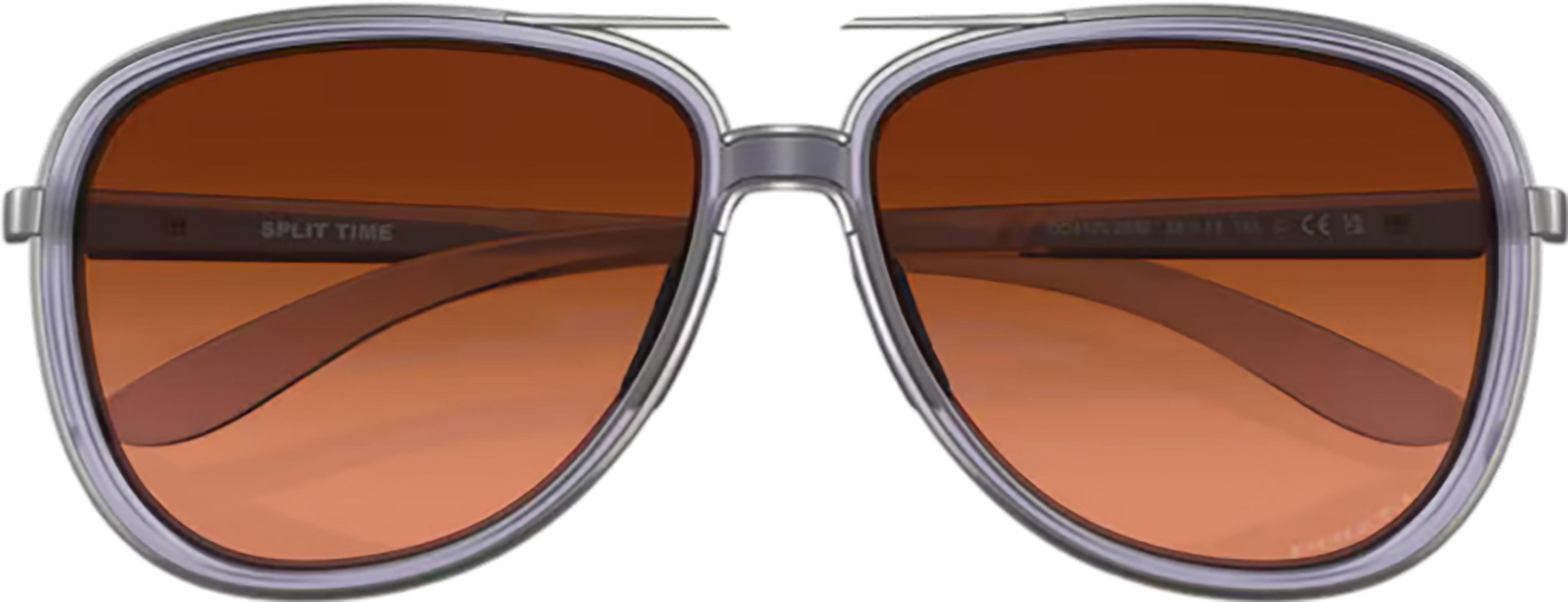 Product gallery image number 2 for product Split Time Sunglasses - Matte Trans Lilac - Prizm Brown Gradient Lens - Women's