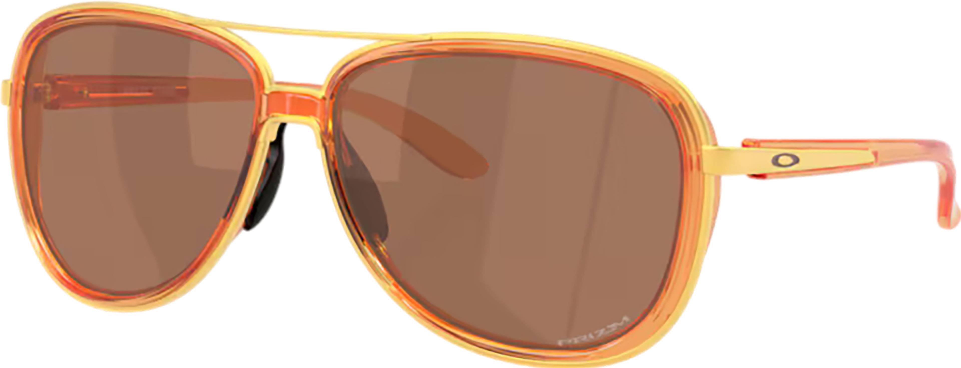 Product gallery image number 1 for product Split Time Sunglasses - Transparent Ginger - Prizm Tungsten Lens - Women's
