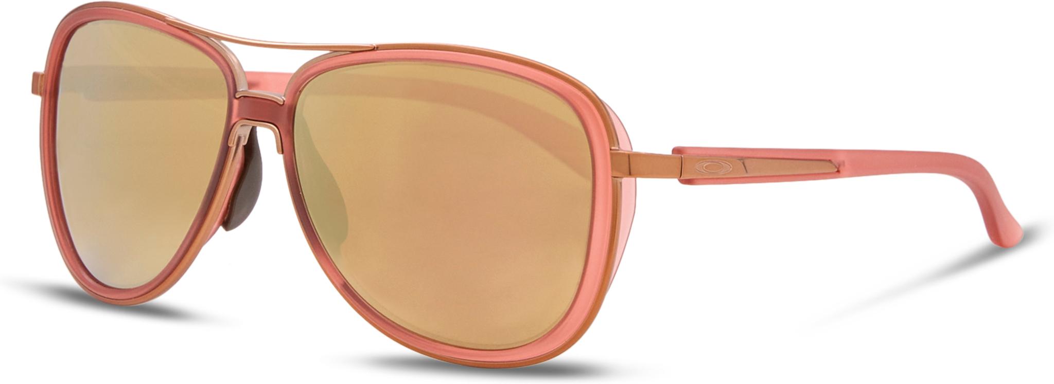 Product gallery image number 4 for product Split Time Sunglasses - Matte Translucent Peach - Prizm Rose Gold Lens