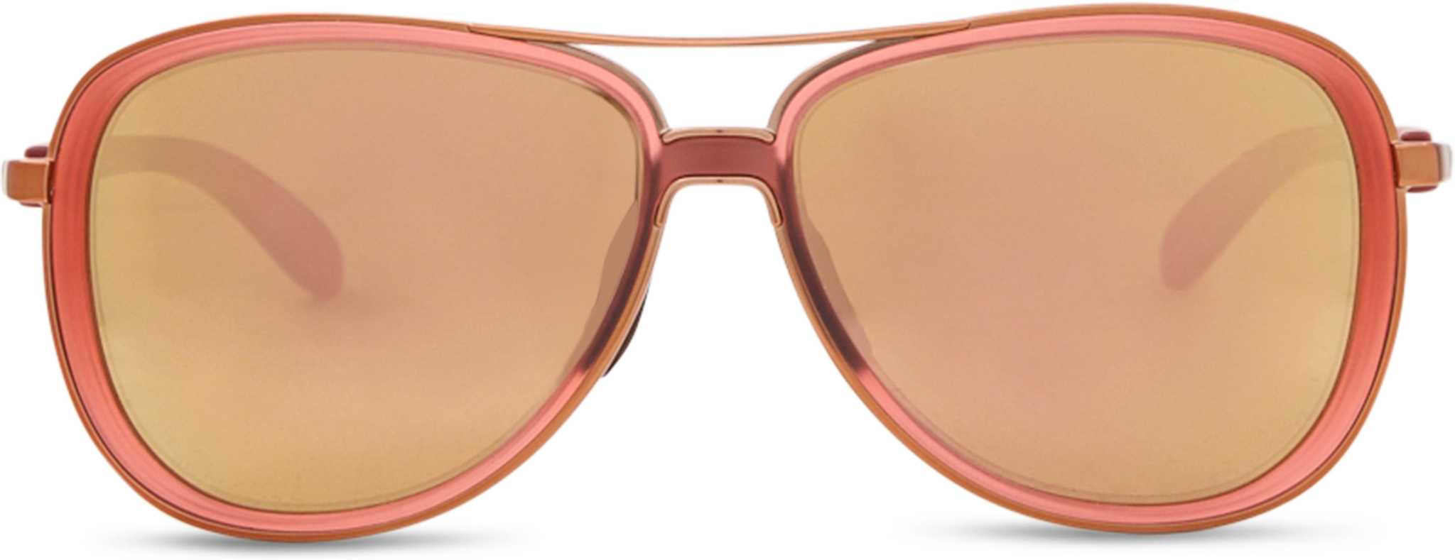 Image de produit pour Lunettes de soleil Split Time - Matte Translucent Peach - Verres Prizm Rose Gold