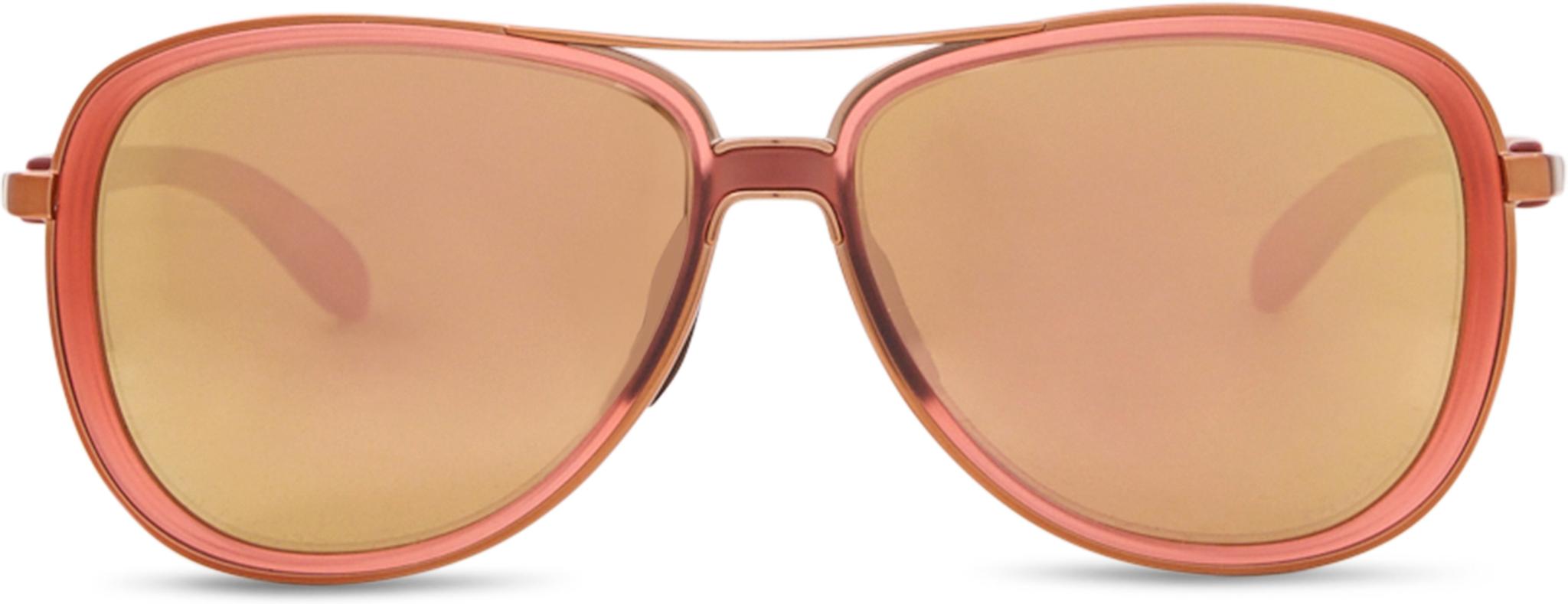 Product gallery image number 1 for product Split Time Sunglasses - Matte Translucent Peach - Prizm Rose Gold Lens