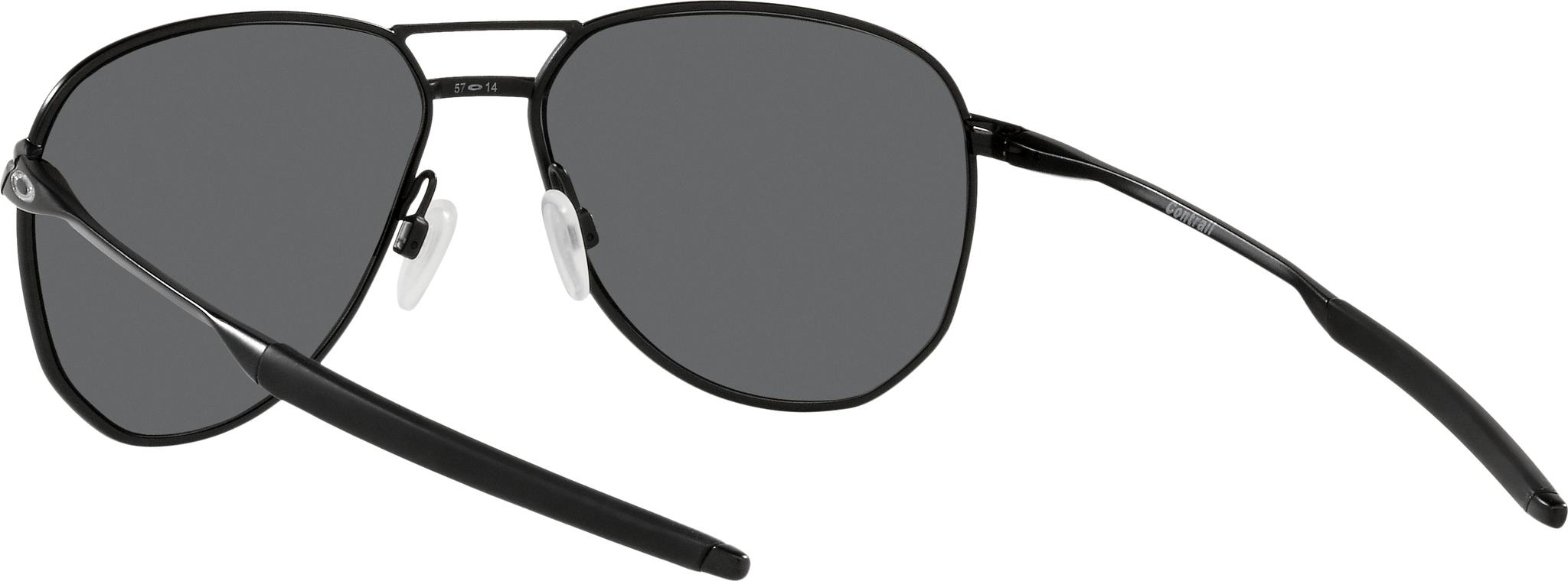Product gallery image number 3 for product Contrail Sunglasses - Satin Black - Prizm Grey Lens