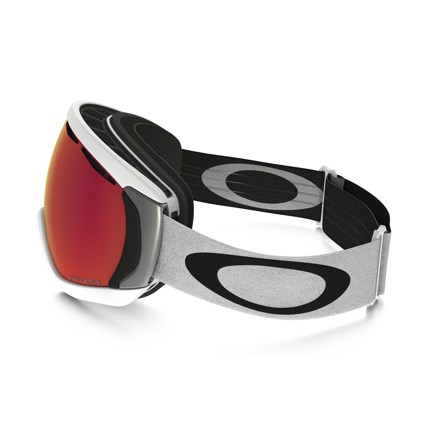 Product gallery image number 2 for product Canopy Goggles - Matte White - Prizm Torch Iridium Lens